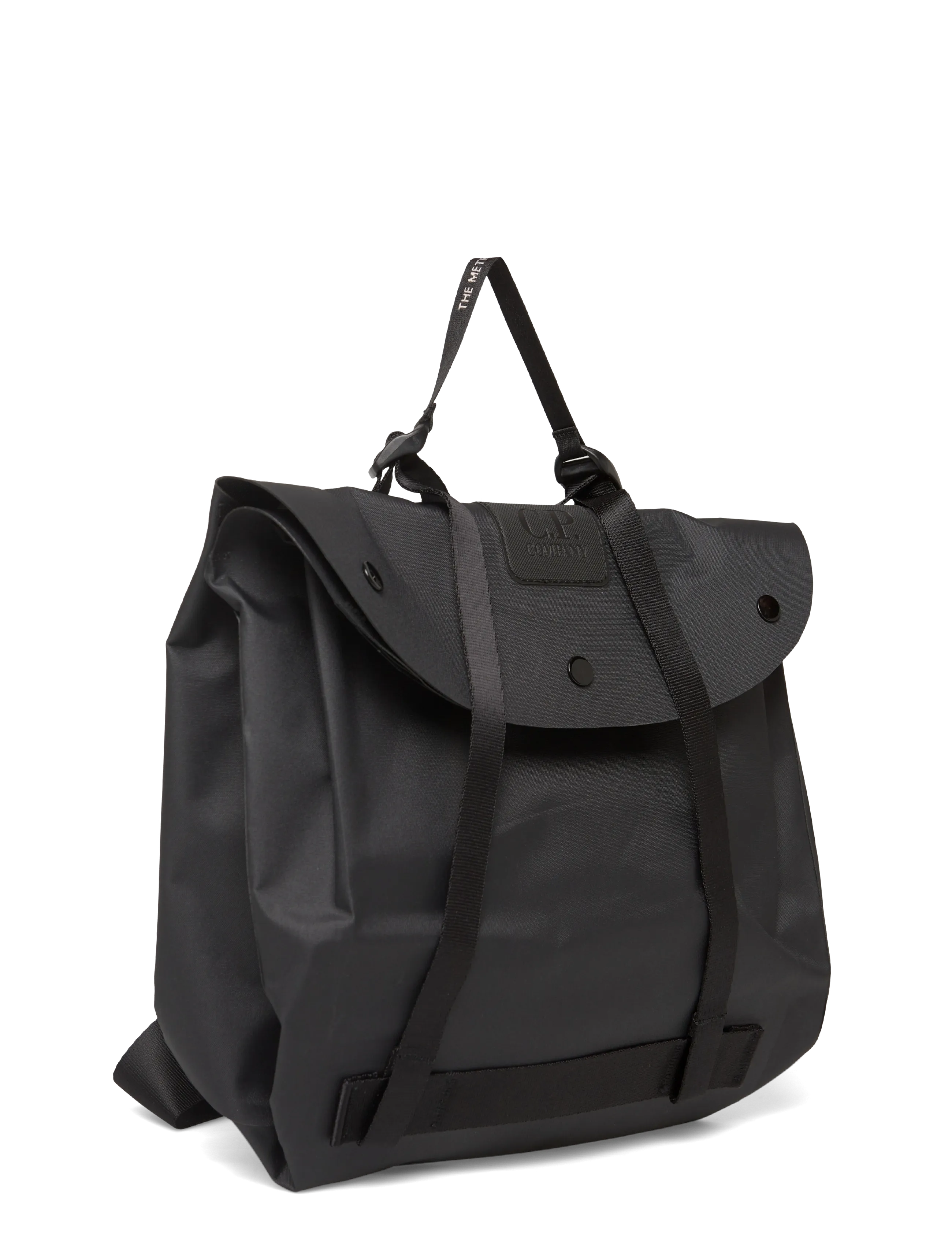 C.P. Company - Metropolis Series Rubber Reps Waist Bag - shop by style - black - 2