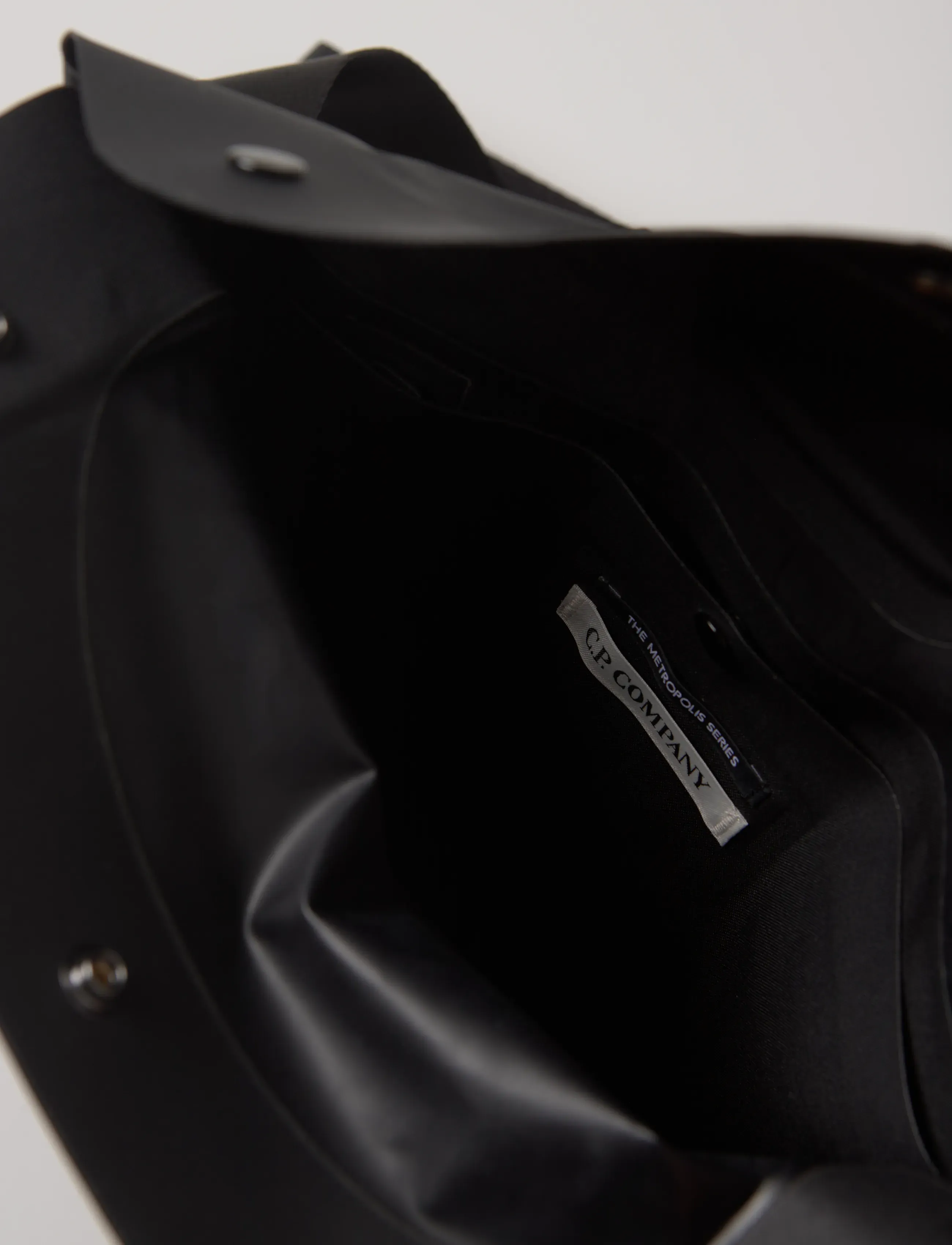 C.P. Company - Metropolis Series Rubber Reps Waist Bag - shop by style - black - 5