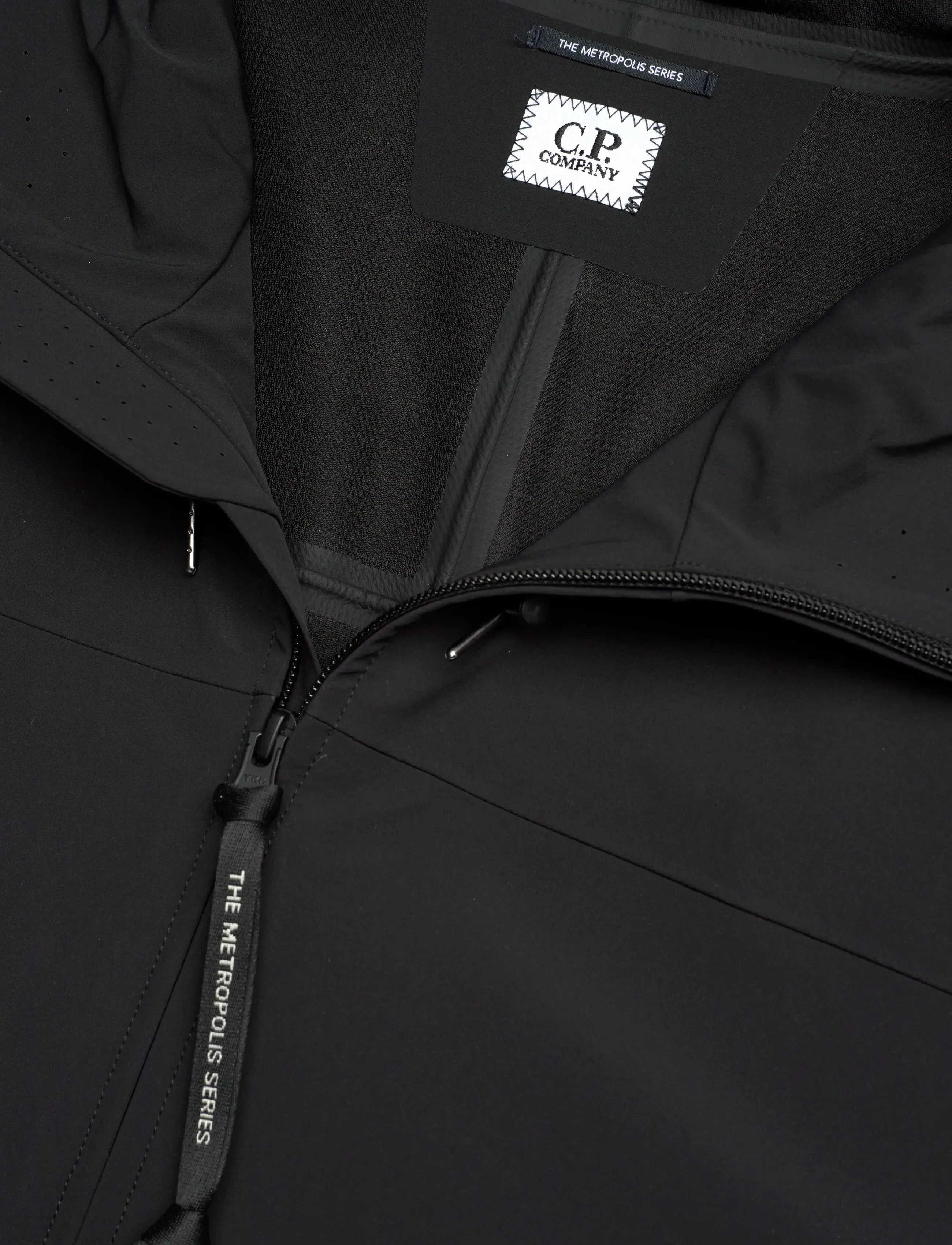 C.P. Company - Metroshell Jacket (Stretch Nylon) - vårjackor - black - 2