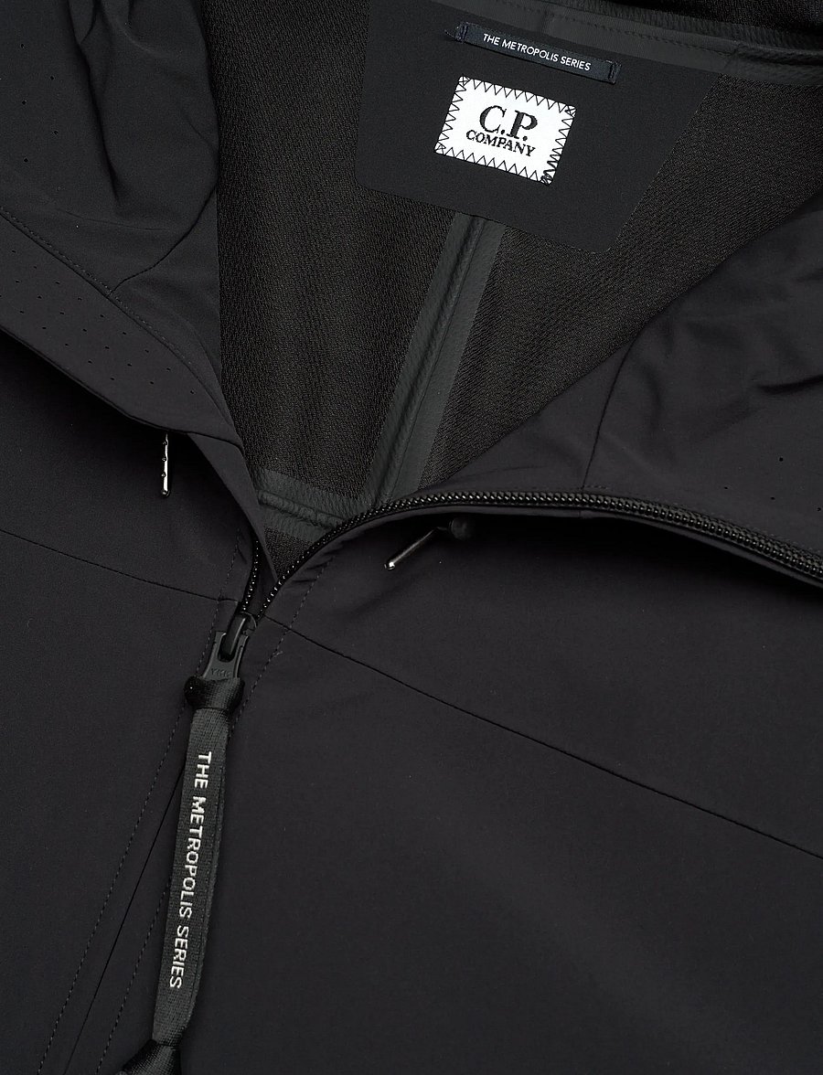 C.P. Company - Metroshell Jacket (Stretch Nylon) - herbstjacken - black - 2