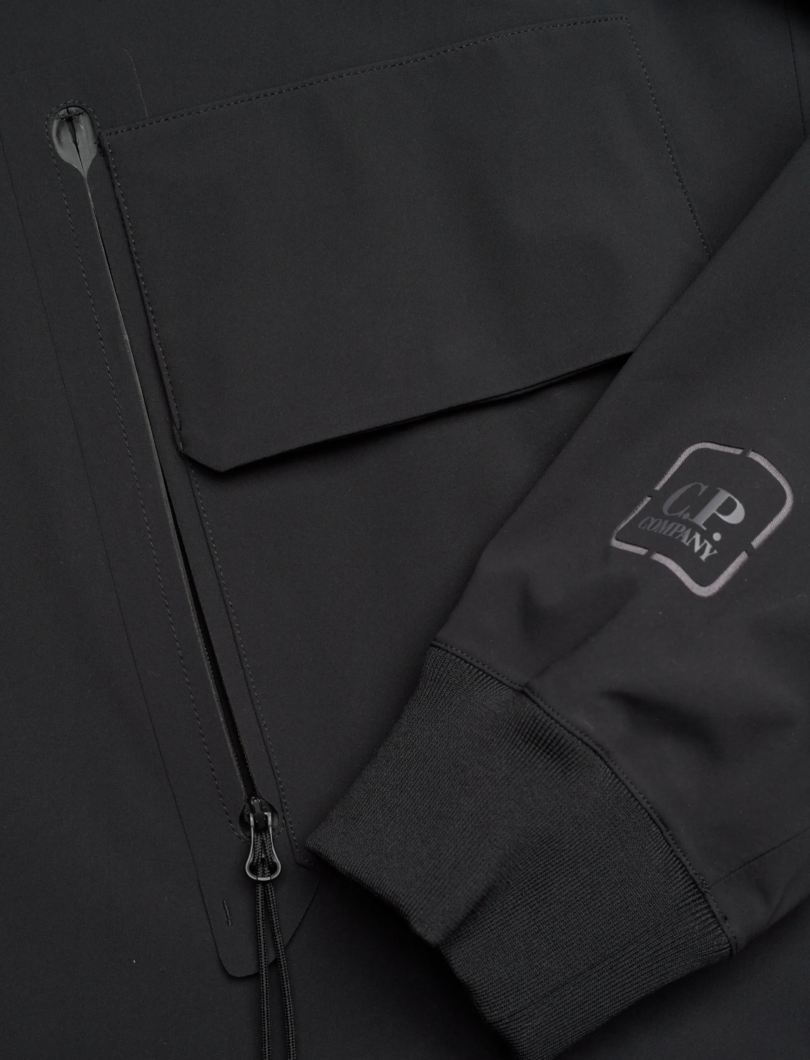 C.P. Company - Metroshell Jacket (Stretch Nylon) - vårjackor - black - 3