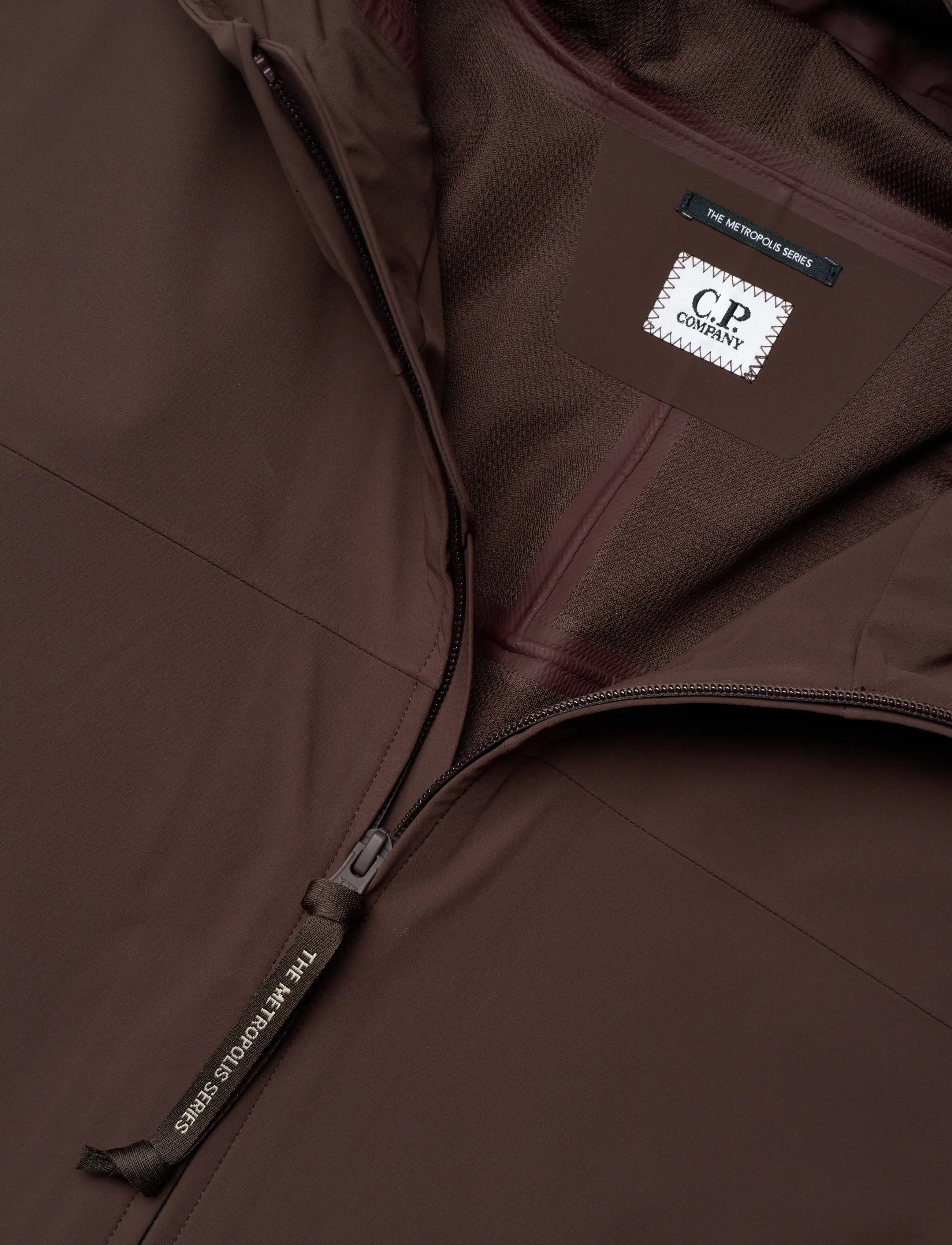 C.P. Company - Metroshell Jacket (Stretch Nylon) - forårsjakker - rum raisin - 2