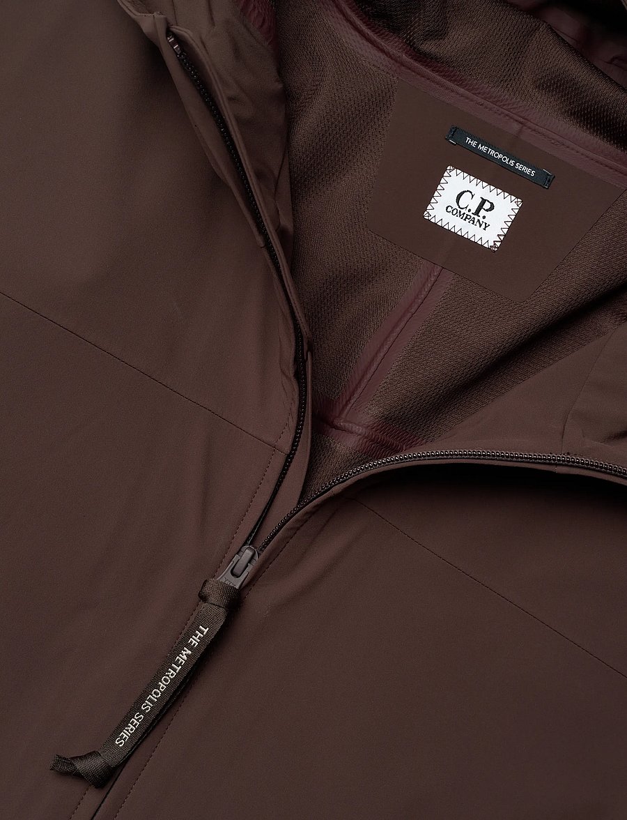 C.P. Company - Metroshell Jacket (Stretch Nylon) - herbstjacken - rum raisin - 2