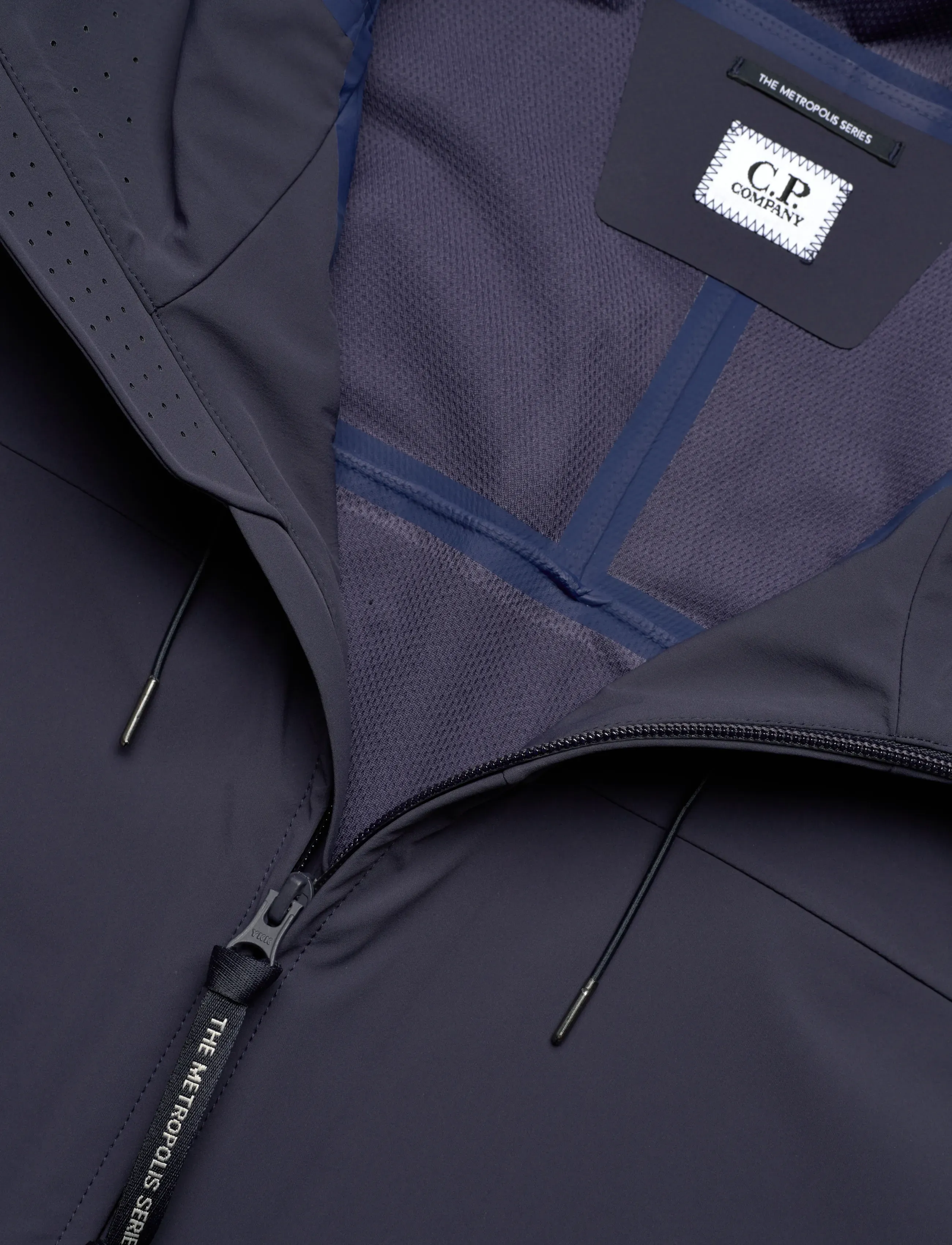 C.P. Company - Metroshell Jacket (Stretch Nylon) - kevadjoped - sky captain - 2