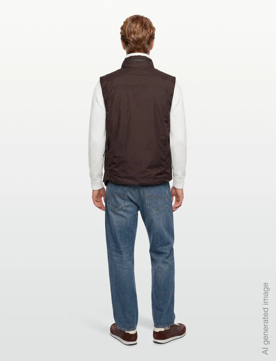 C.P. Company - Suit Vest - vestid - brown - 5