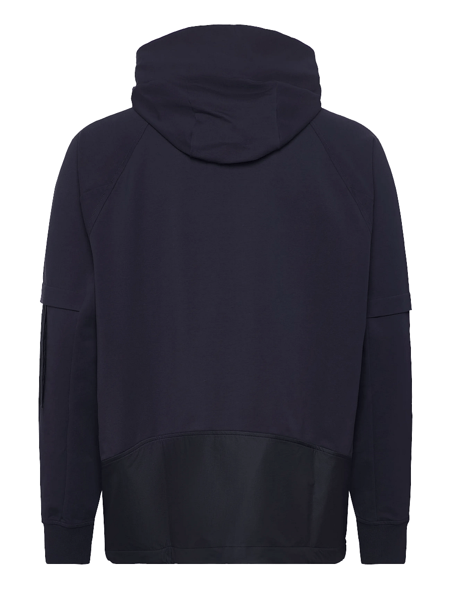 C.P. Company - Metropolis Series Stretch Hooded Sweat - hættetrøjer - sky captain - 1