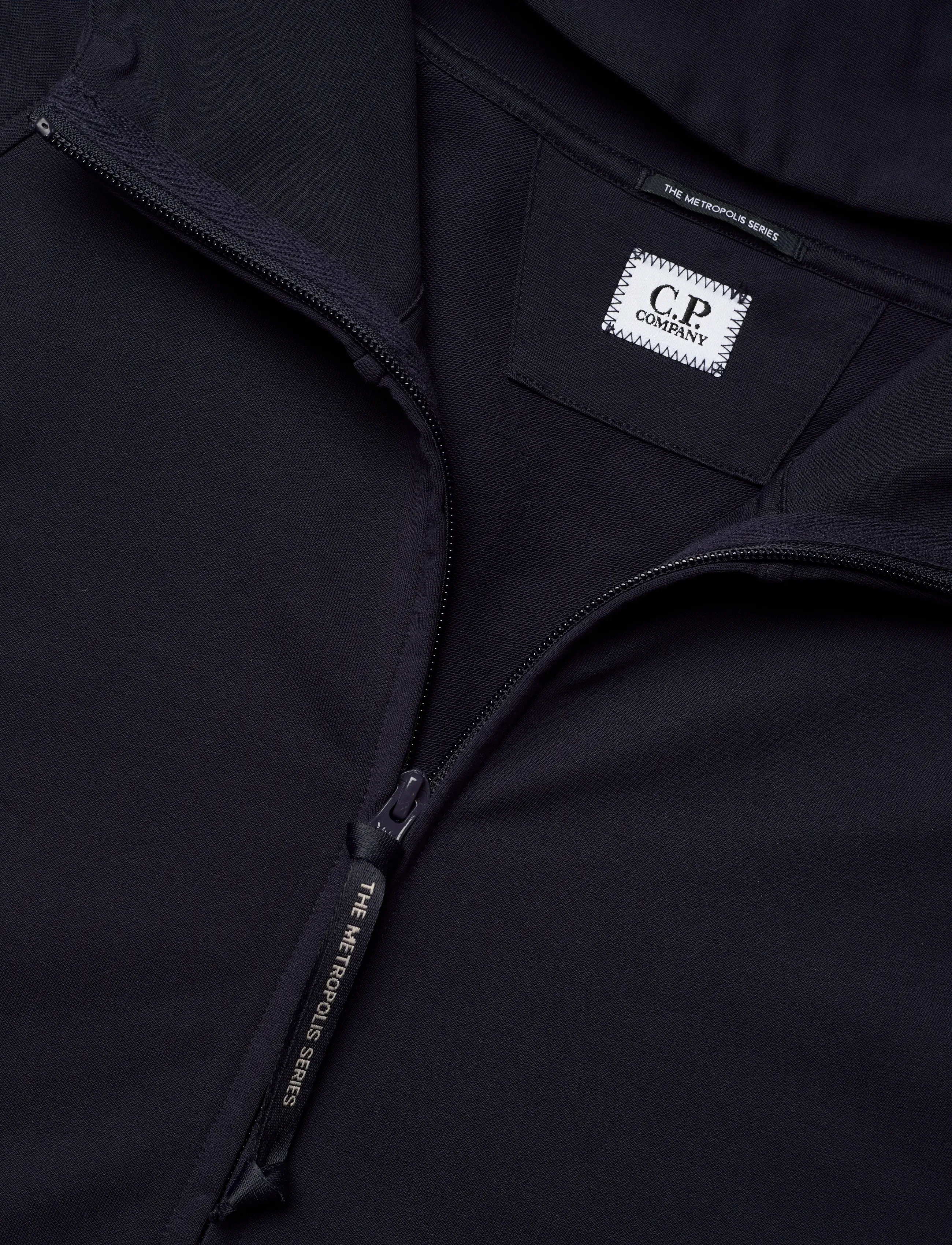 C.P. Company - Metropolis Series Stretch Hooded Sweat - hættetrøjer - sky captain - 2
