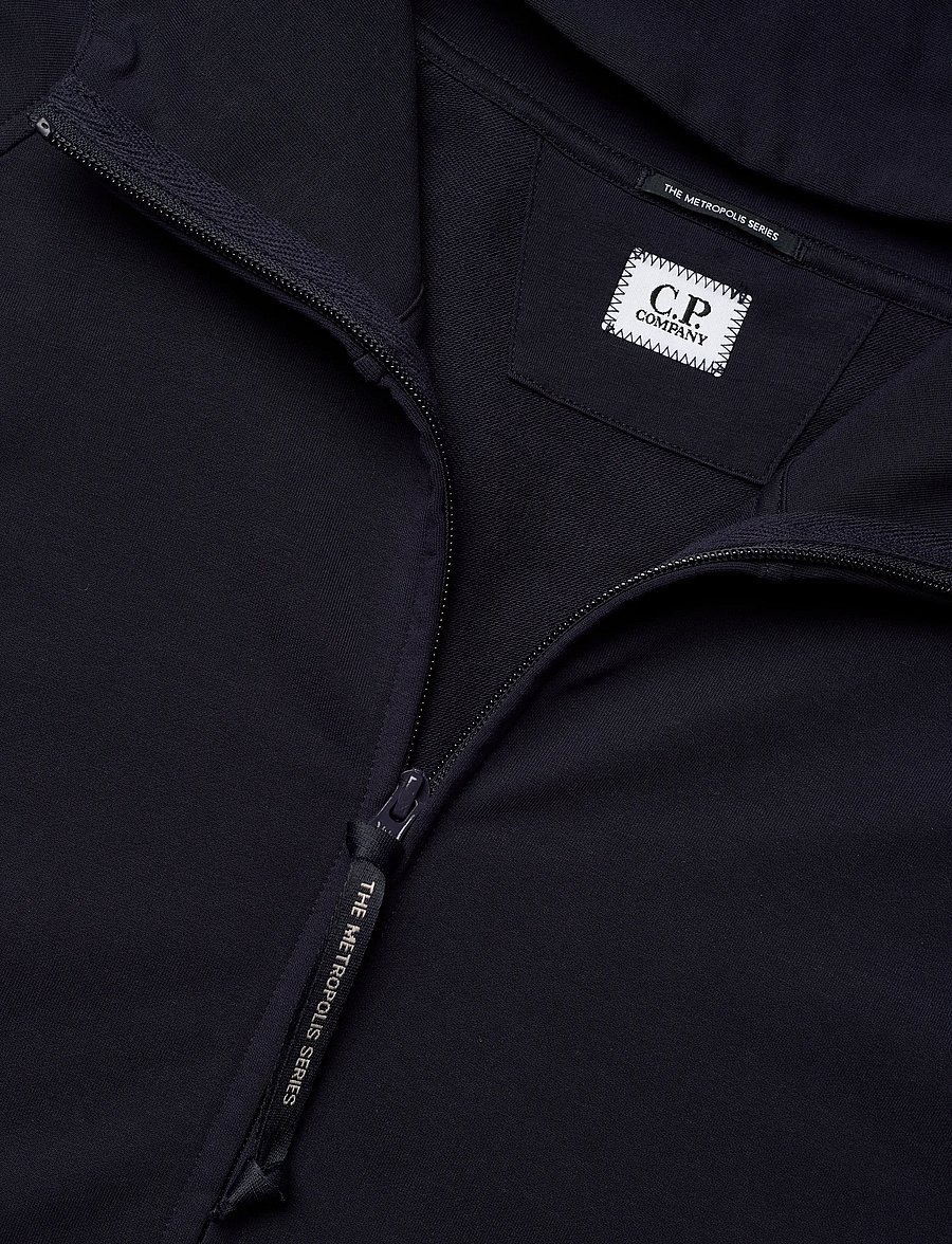 C.P. Company - Metropolis Series Stretch Hooded Sweat - hættetrøjer - sky captain - 2
