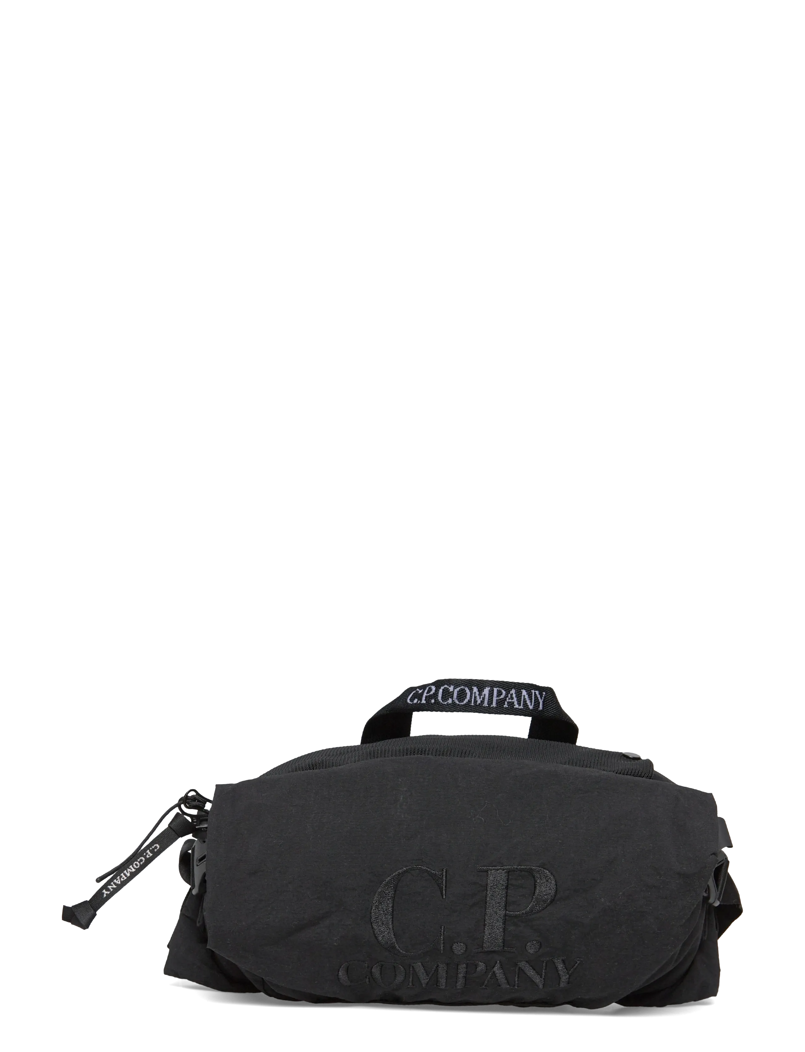 Plain Paper Touch Logo Waistbag - BLACK