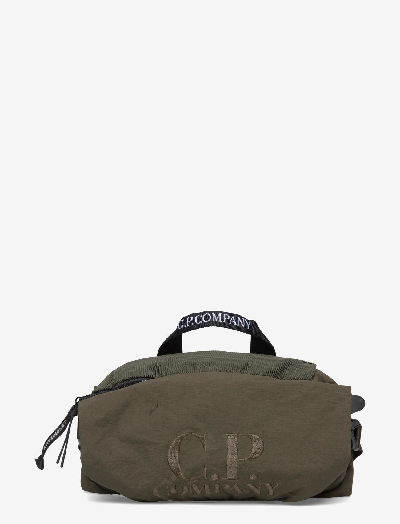 C.P. Company - Plain Paper Touch Logo Waistbag - bags - ivy green - 0