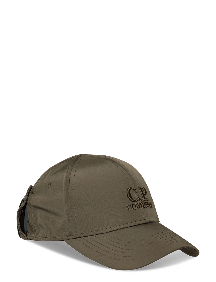 C.P. Company - Baseball Cap (Chrome-R Goggle Cap) - caps - ivy green - 0
