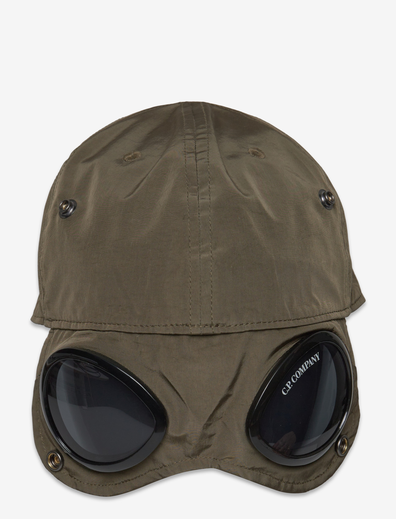 C.P. Company - Baseball Cap (Chrome-R Goggle Cap) - mütsid ja nokkmütsid - ivy green - 2