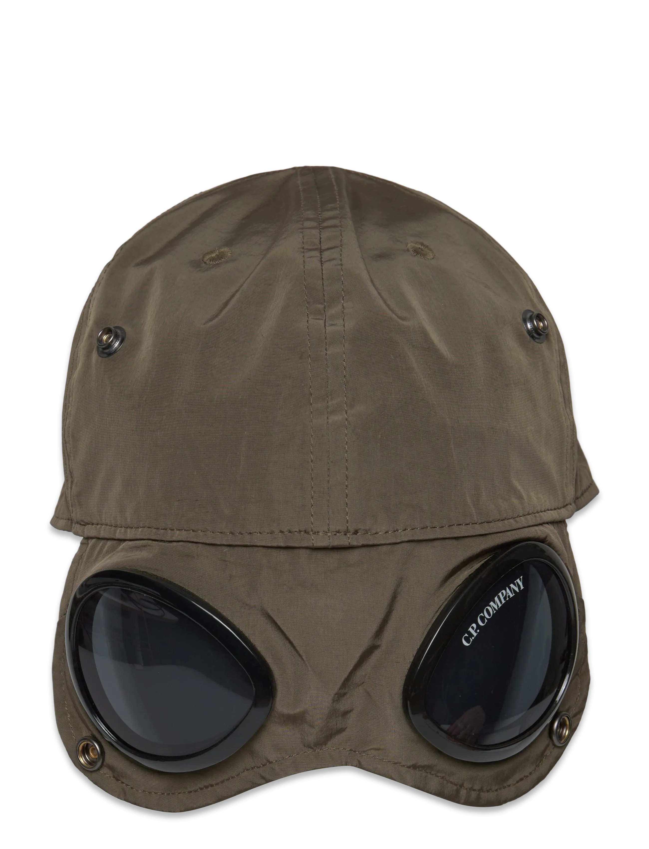 C.P. Company - Baseball Cap (Chrome-R Goggle Cap) - kappen - ivy green - 2