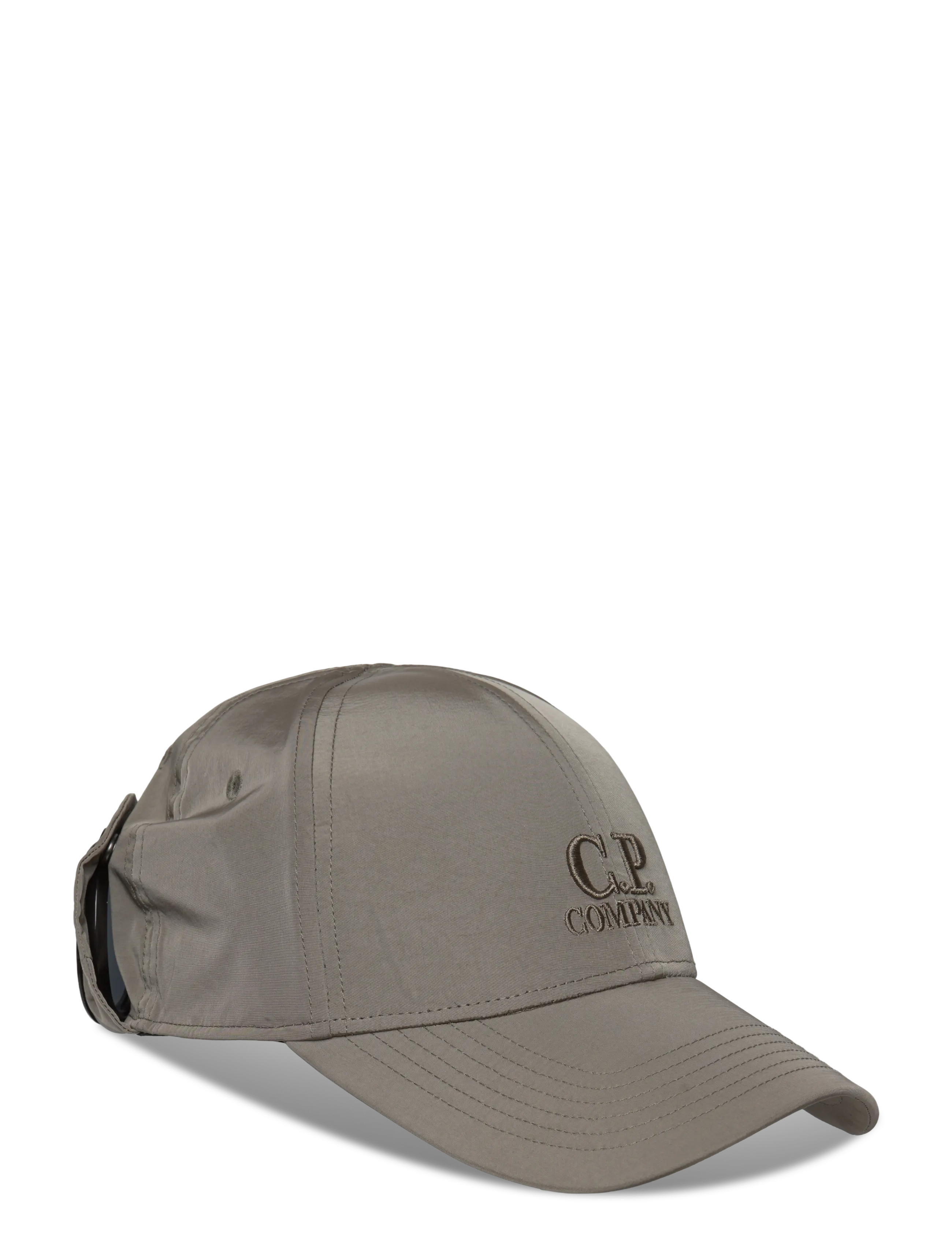 C.P. Company Baseball Cap (Chrome-R Goggle Cap) - Accessoires - WALNUT / khaki/green