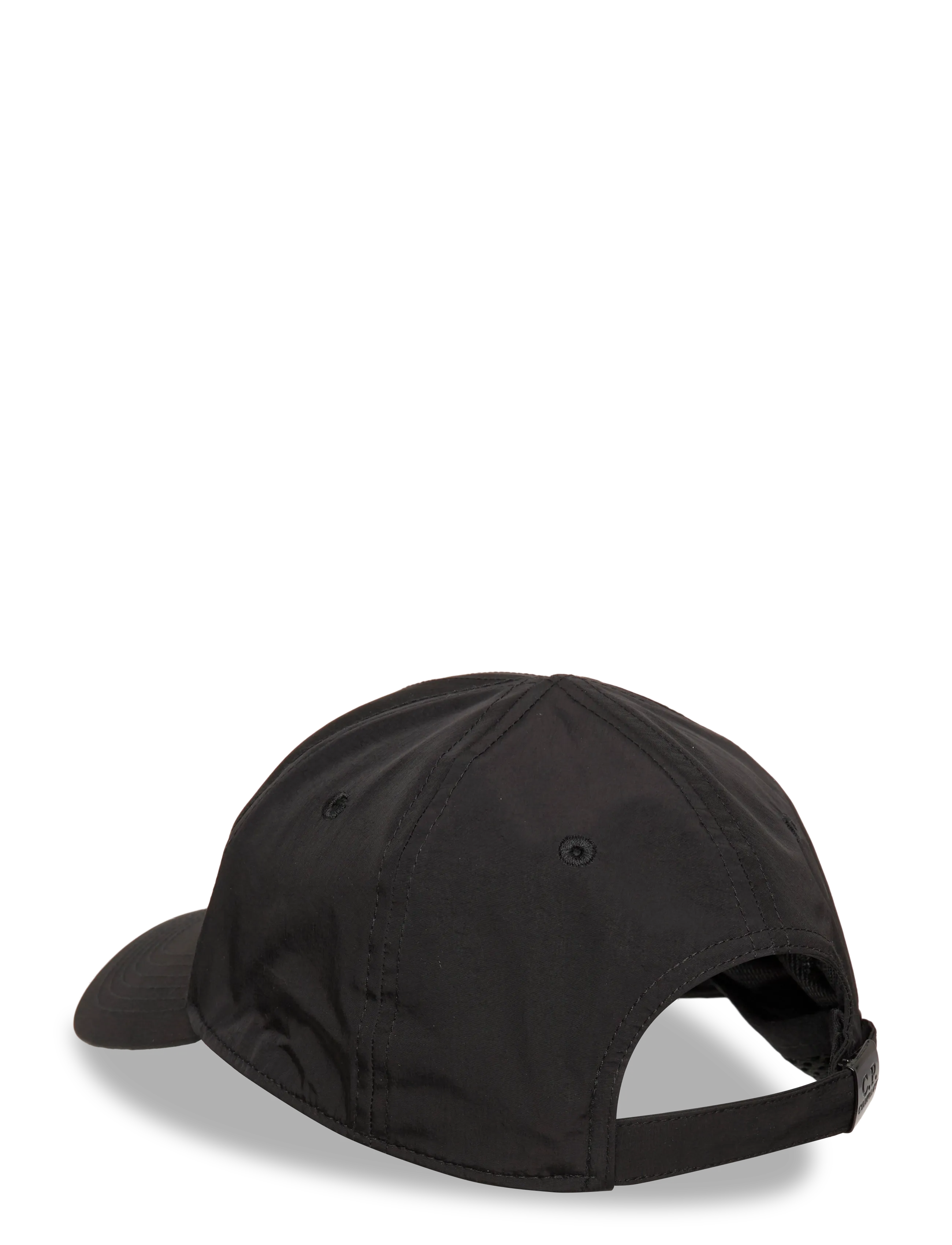 C.P. Company - CHROME-R LOGO CAP - mössor & kepsar - black - 1