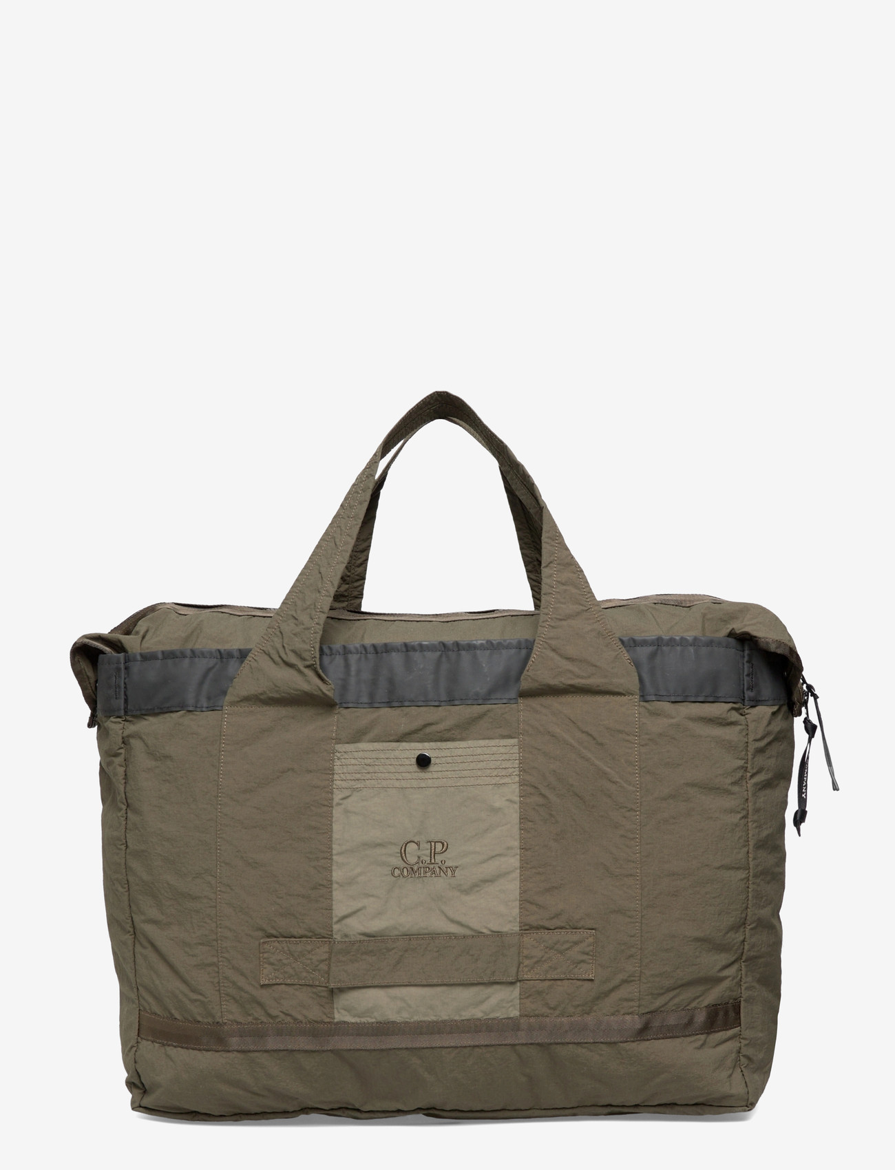 C.P. Company - Plain Paper Touch Duffel Bag - spordikotid - ivy green - 0