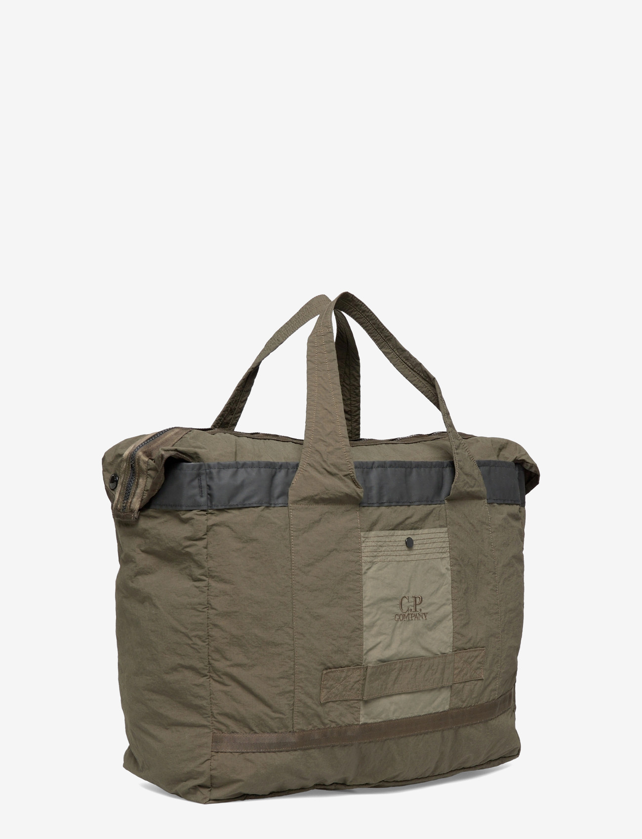 C.P. Company - Plain Paper Touch Duffel Bag - spordikotid - ivy green - 2