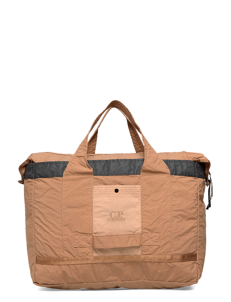 C.P. Company - Plain Paper Touch Duffel Bag - duffel-taschen - toffee - 0