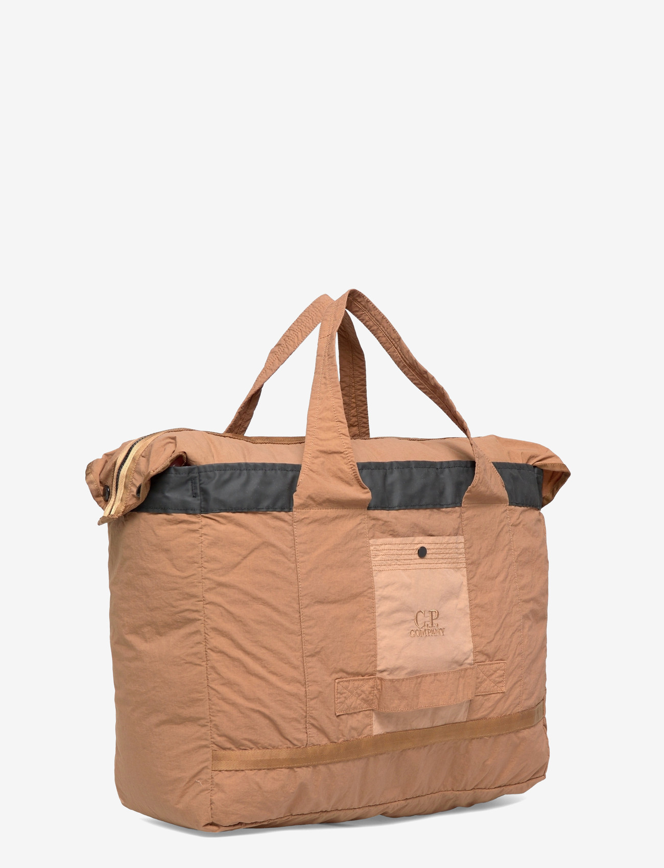 C.P. Company - Plain Paper Touch Duffel Bag - duffel-taschen - toffee - 2