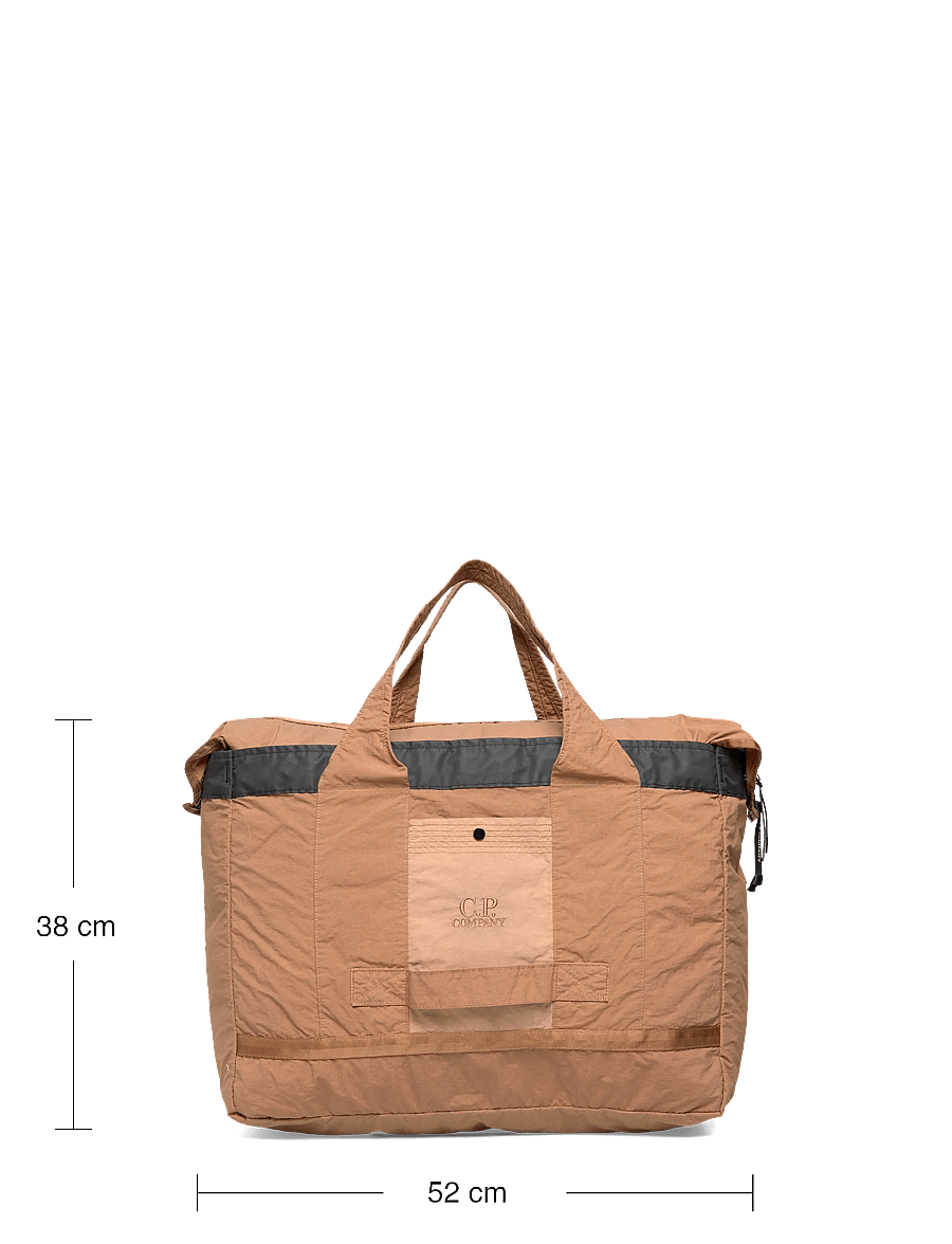 C.P. Company - Plain Paper Touch Duffel Bag - duffel-taschen - toffee - 3