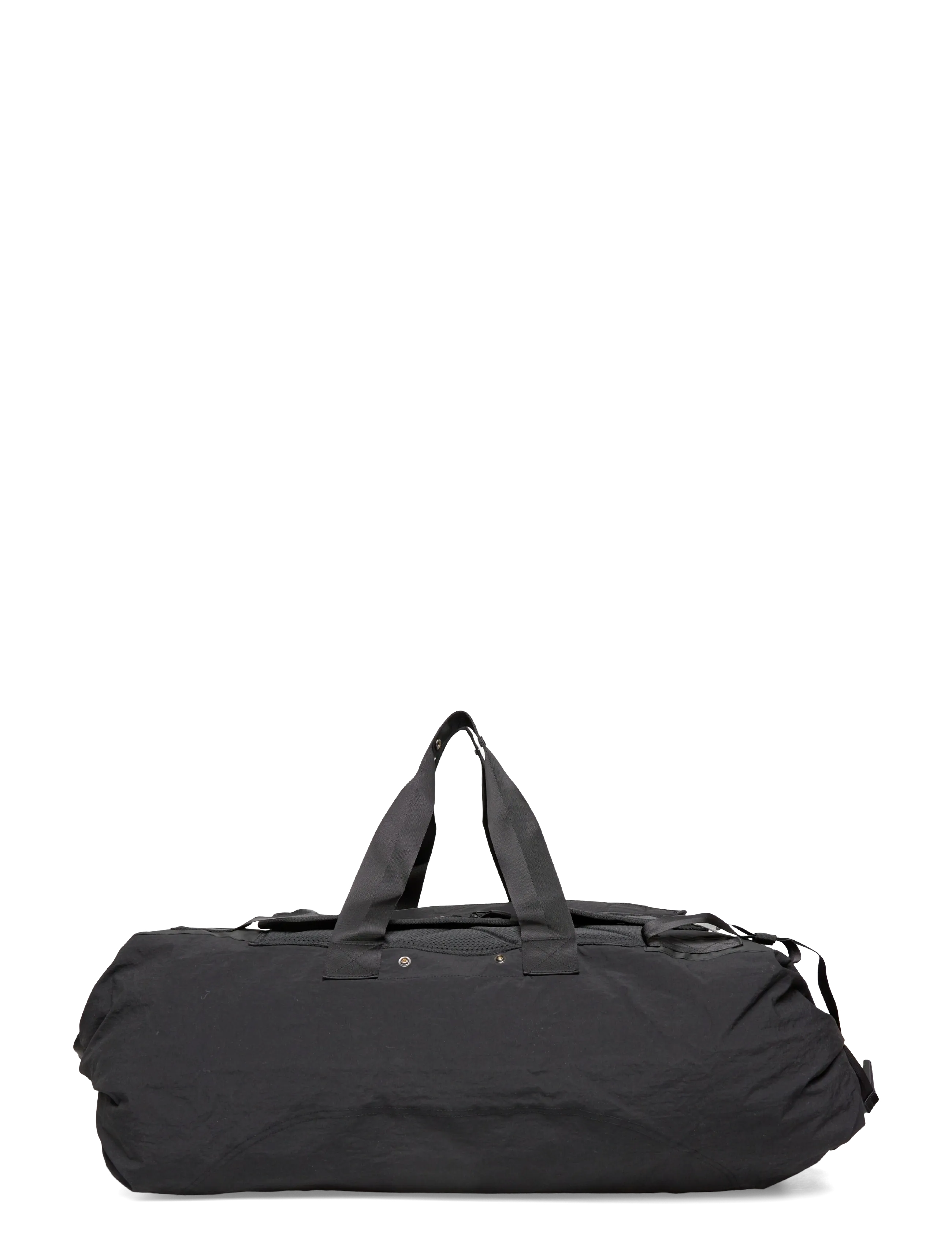 C.P. Company Plain Paper Touch Duffel Bag, One Size, Black, Weekend Bags > Duffel Bags, Herre