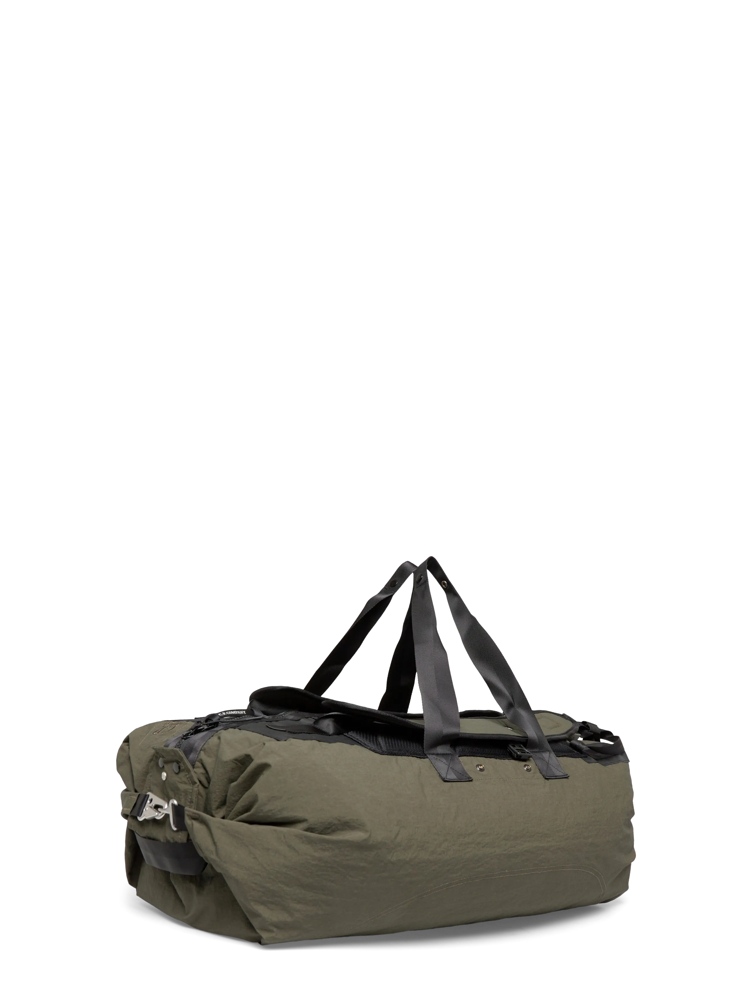C.P. Company - Plain Paper Touch Duffel Bag - duffel-taschen - ivy green - 2