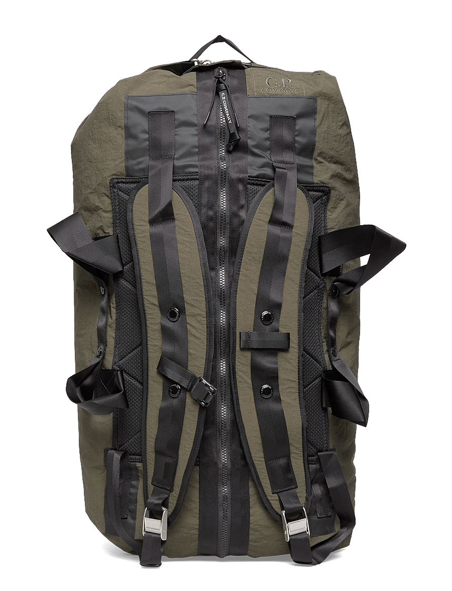 C.P. Company - Plain Paper Touch Duffel Bag - reisetaschen - ivy green - 3