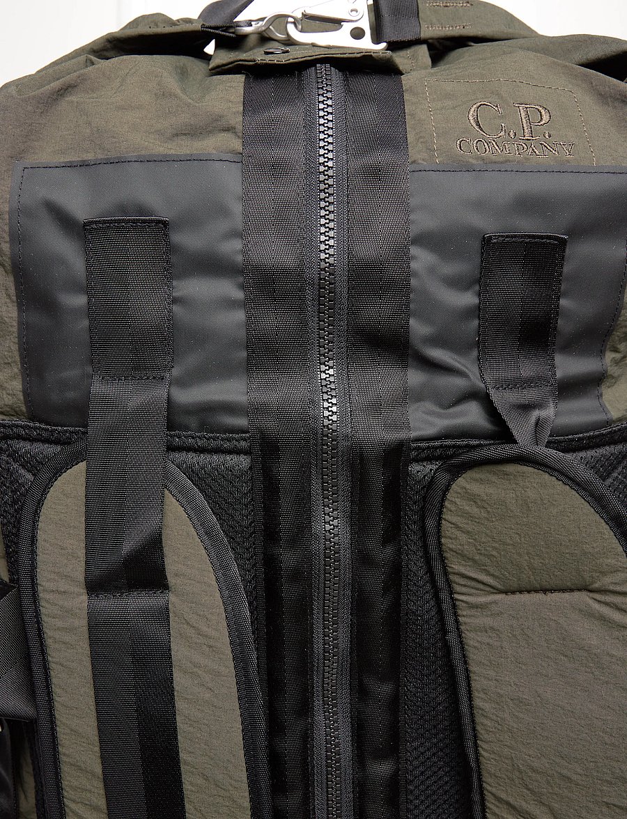C.P. Company - Plain Paper Touch Duffel Bag - reisetaschen - ivy green - 5