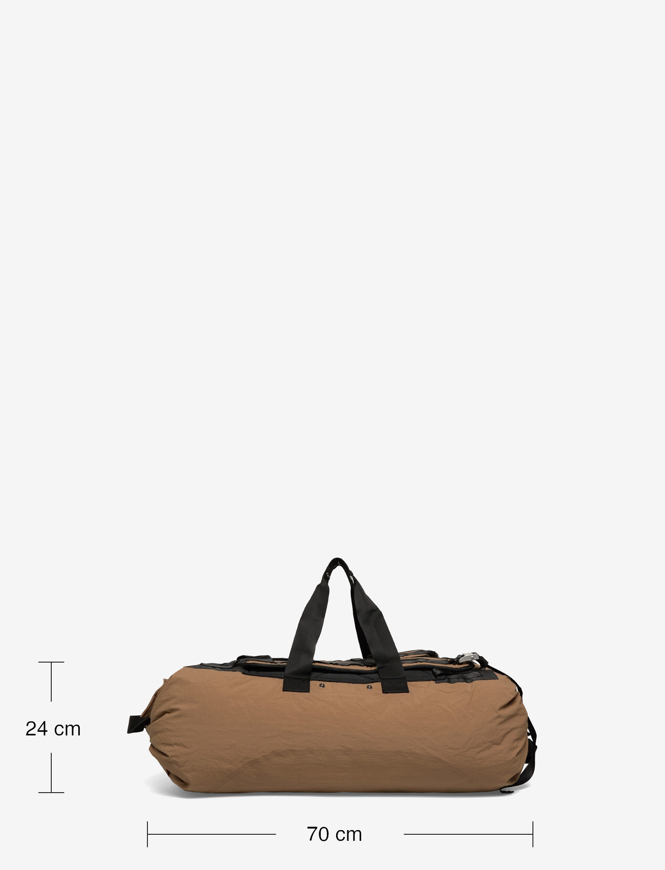C.P. Company - Plain Paper Touch Duffel Bag - duffel bags - toffee - 4