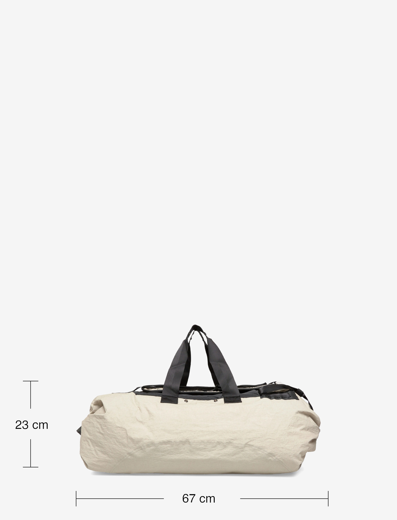 C.P. Company - Plain Paper Touch Duffel Bag - duffel bags - vintage khaki - 4