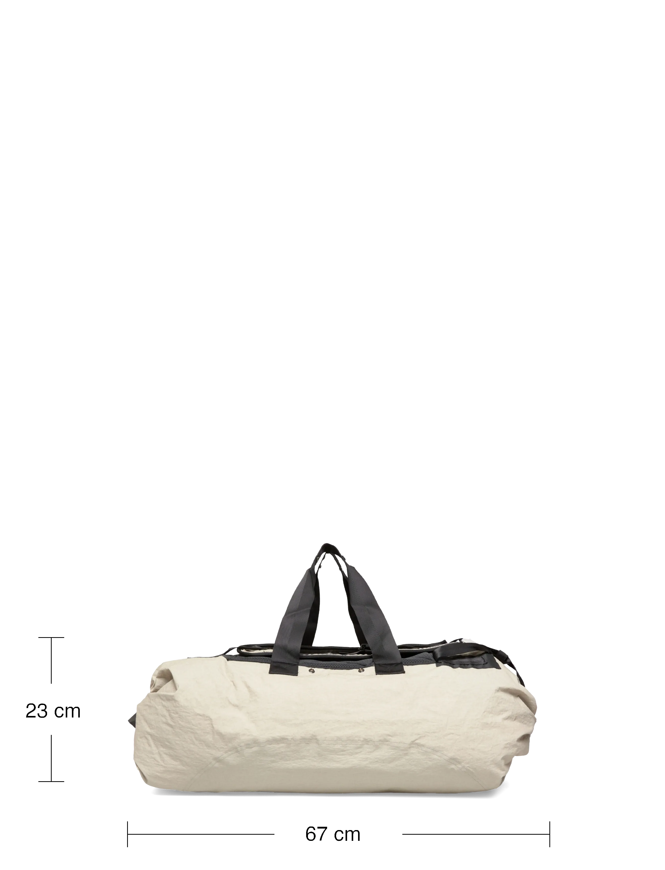 C.P. Company - Plain Paper Touch Duffel Bag - duffel-taschen - vintage khaki - 4