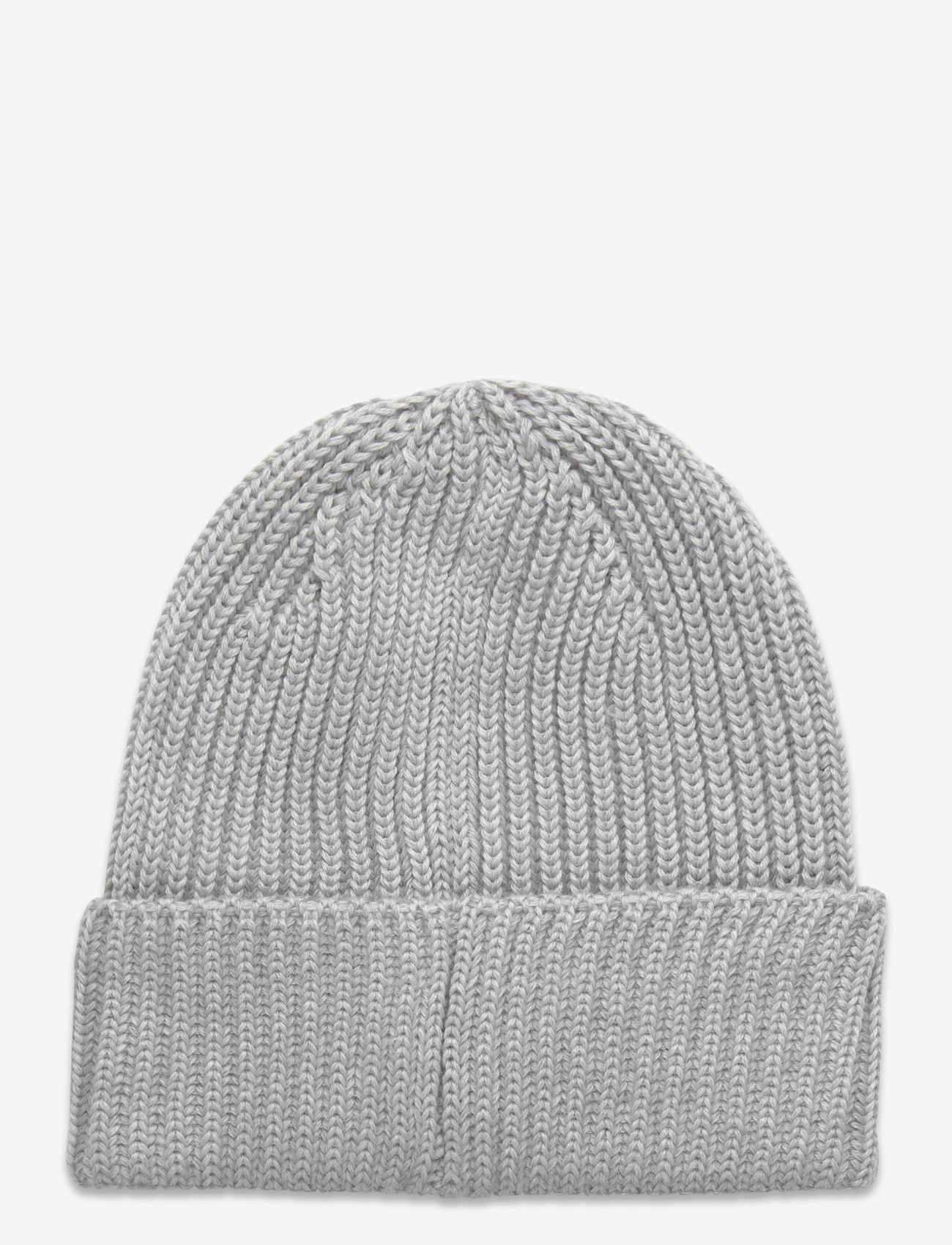 C.P. Company - Logo Ribbed Beanie (Merino) - mütsid ja nokkmütsid - moon melange - 1