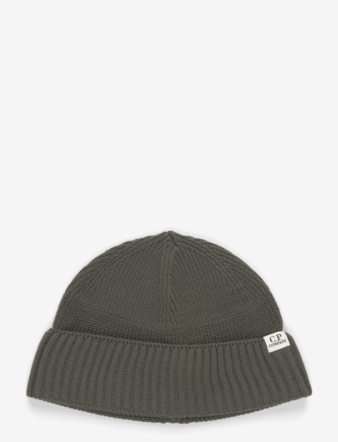 C.P. Company - Beanie Knit Cap In Re-Wool PRM EU - mössor & kepsar - grape leaf - 0