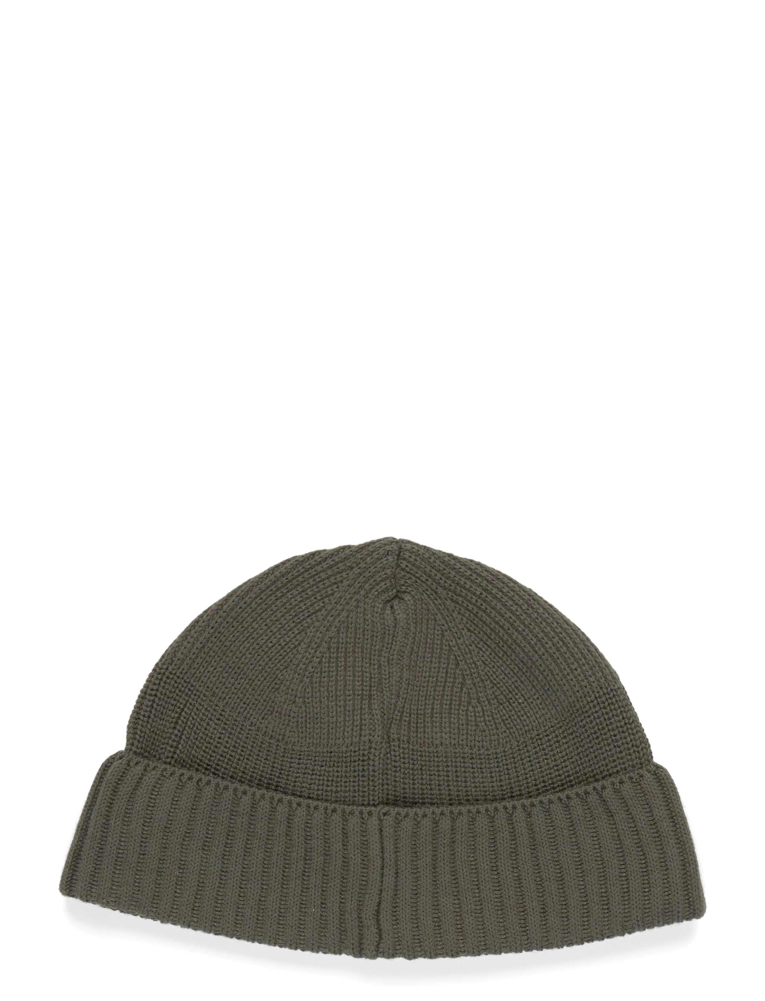 C.P. Company - Beanie Knit Cap In Re-Wool PRM EU - shop by style - grape leaf - 1