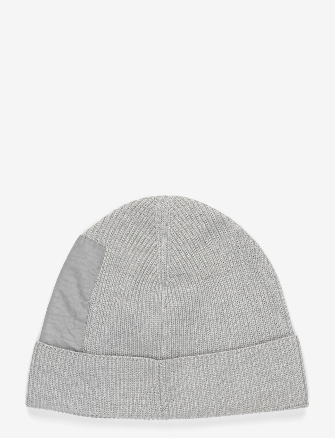 C.P. Company - Beanie Knit Cap In Re-Wool PRM EU - mütsid ja nokkmütsid - grey - 1