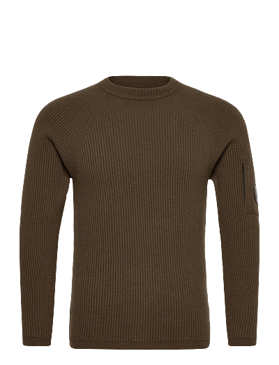 Lambswool Grs Crew Neck Full Knit - Rund Hals