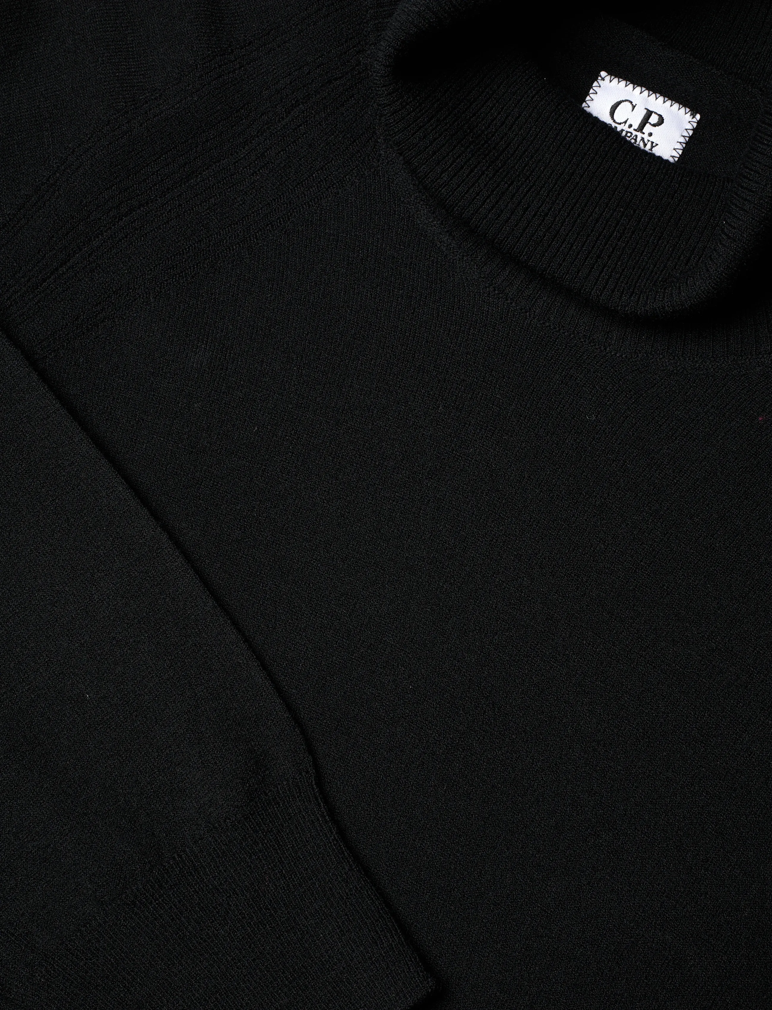 C.P. Company - Merino Wool Turtleneck - black - 2