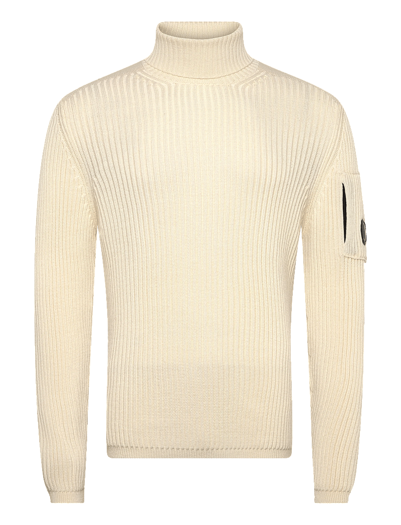 C.P. Company - Re-Wool Turtleneck Sweater - kõrge kaelusega džemprid - gauze white - 0
