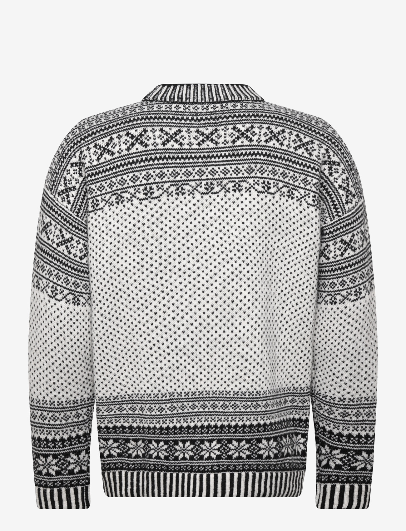 C.P. Company - Wool Jacquared Logo Knit - Ümmarguse kaelusega kudumid - black multi - 1