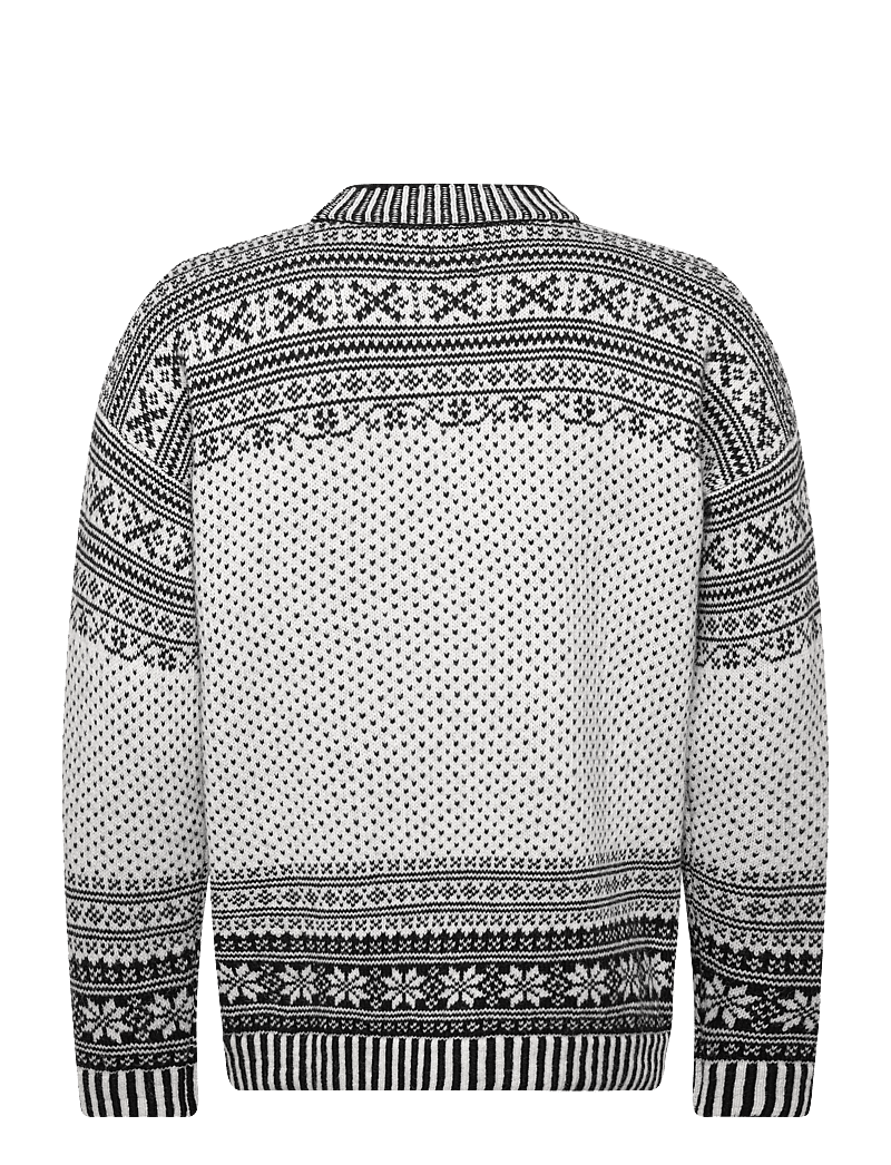 C.P. Company - Wool Jacquared Logo Knit - Ümmarguse kaelusega kudumid - black multi - 1