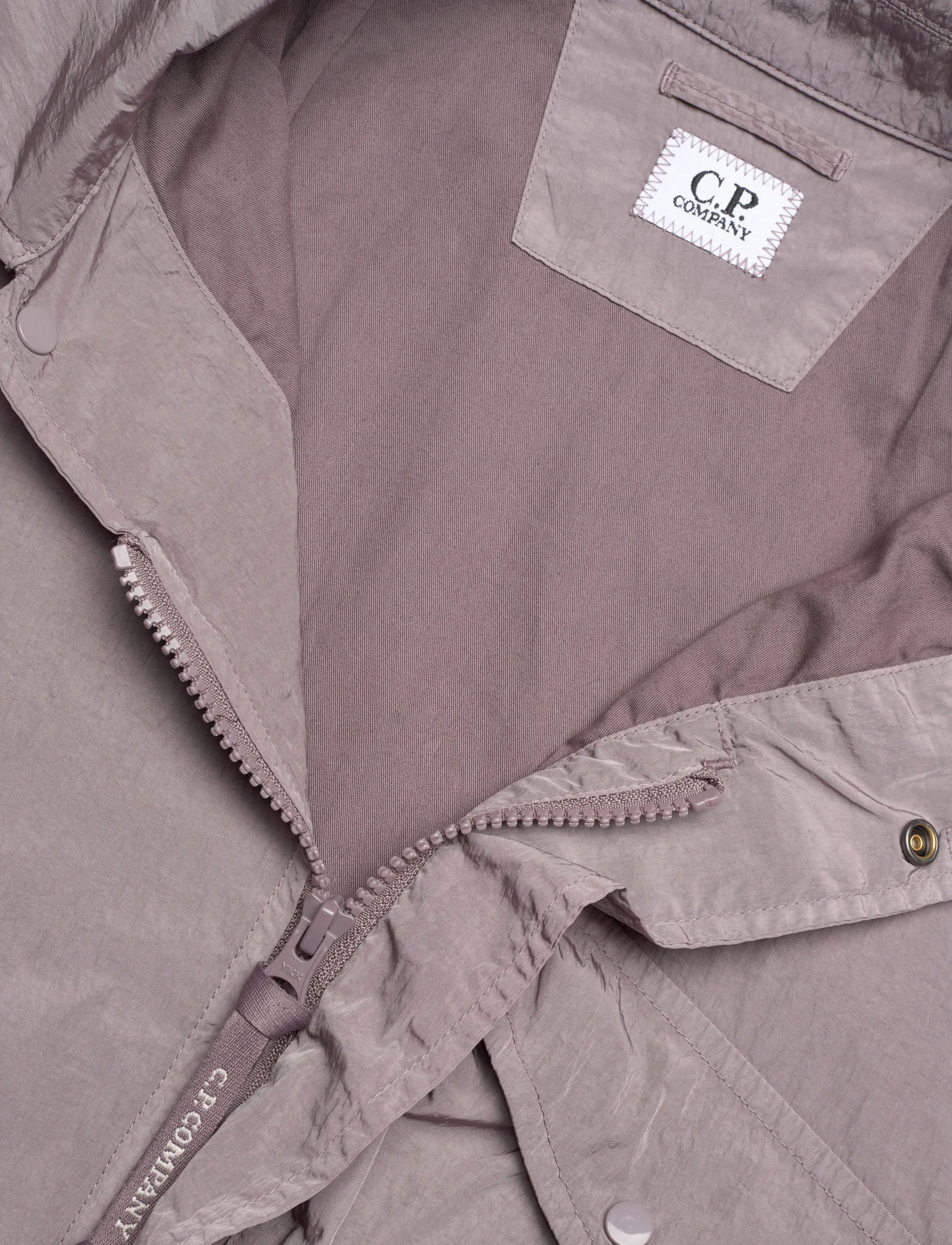 C.P. Company - Chrome R Overshirt - forårsjakker - purple dove - 2