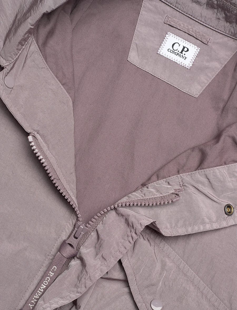 C.P. Company - Chrome R Overshirt - herbstjacken - purple dove - 2