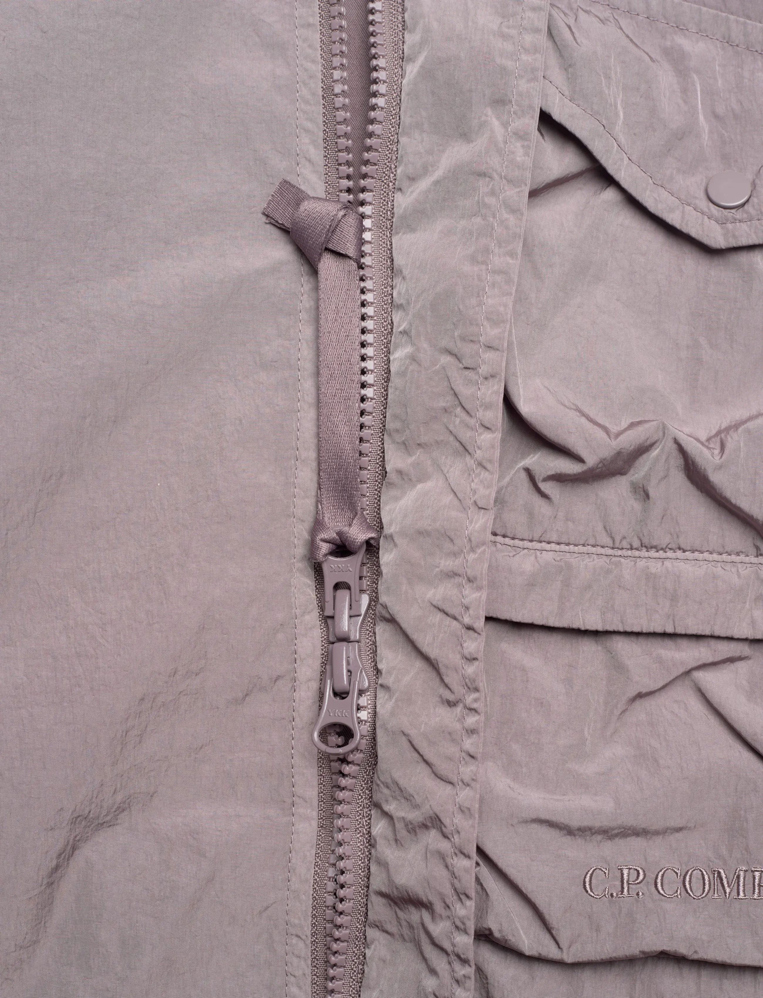 C.P. Company - Chrome R Overshirt - forårsjakker - purple dove - 3