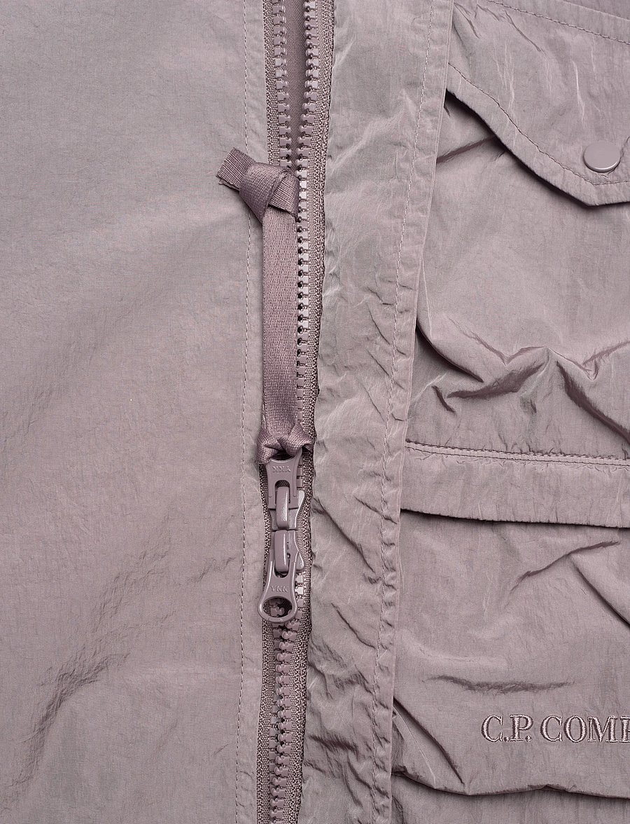 C.P. Company - Chrome R Overshirt - herbstjacken - purple dove - 3