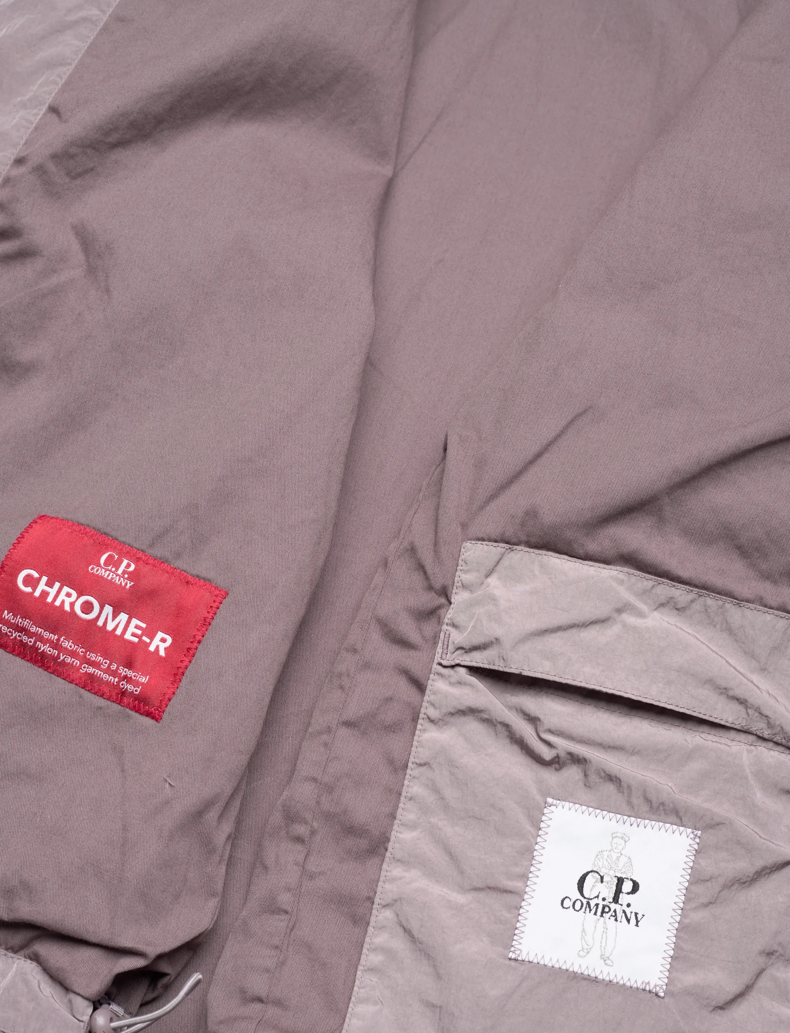 C.P. Company - Chrome R Overshirt - forårsjakker - purple dove - 5