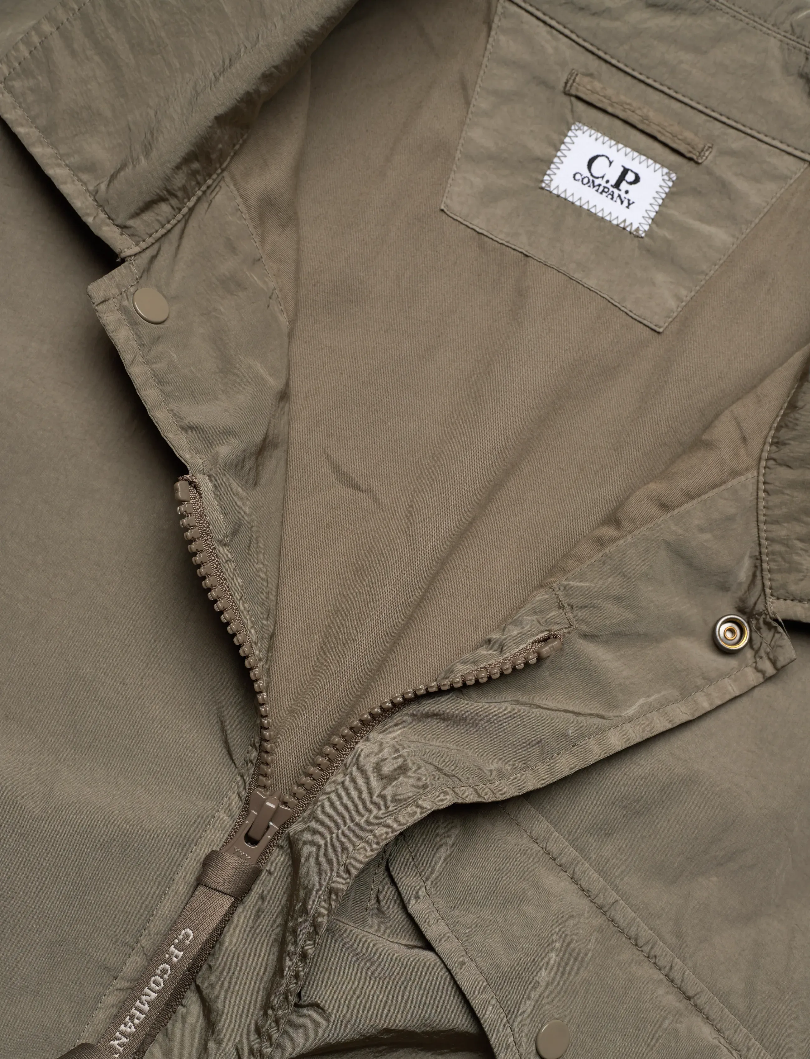 C.P. Company - Chrome R Overshirt - vårjackor - walnut - 2