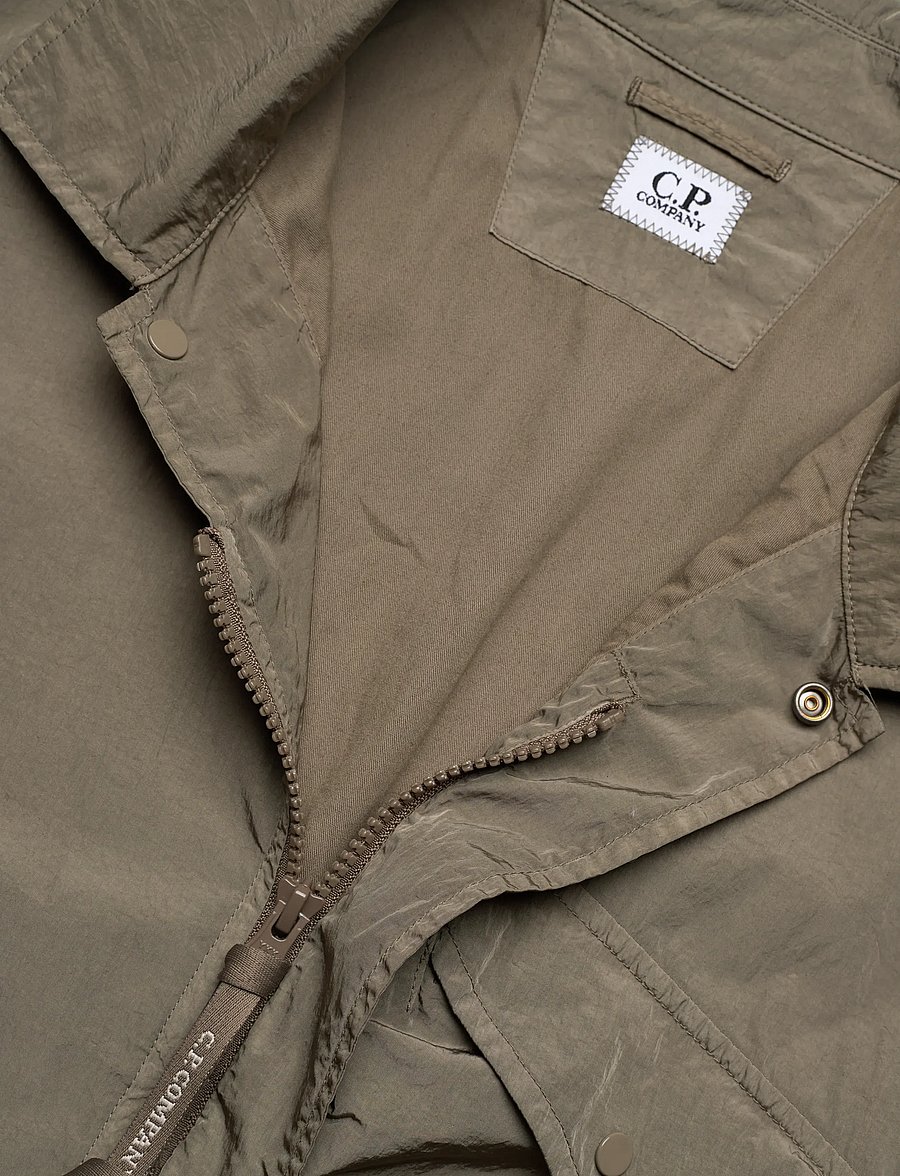 C.P. Company - Chrome R Overshirt - herbstjacken - walnut - 2