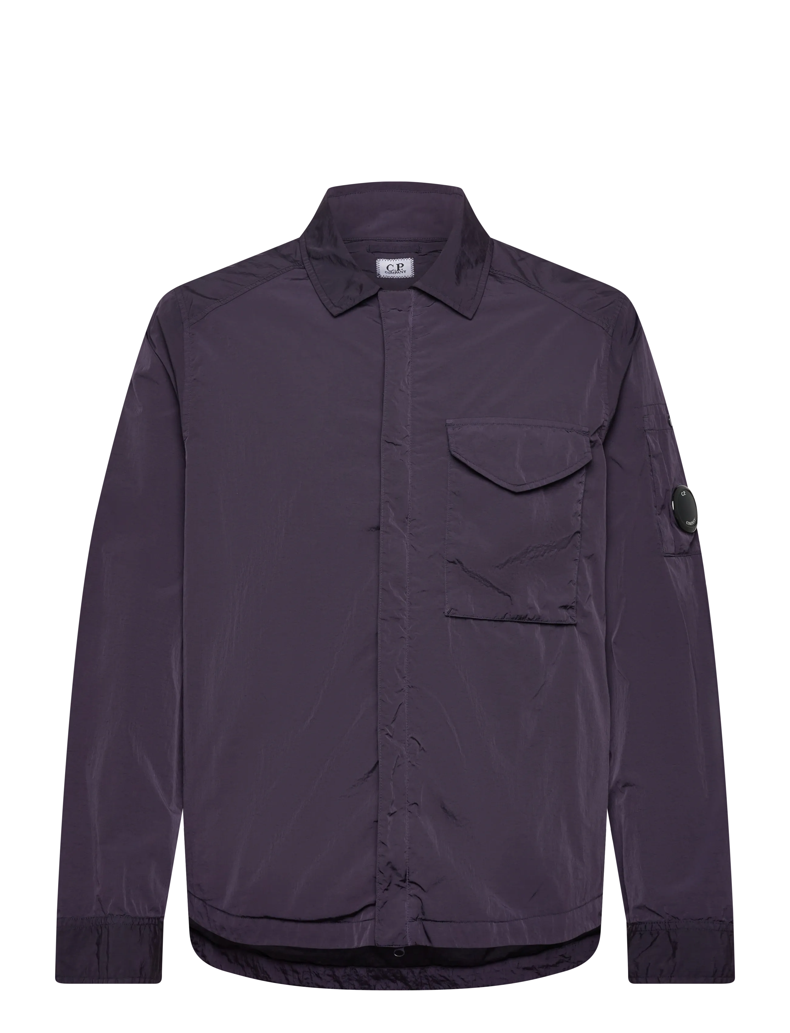 C.P. Company Chrome-R Lens Overshirt, 3XL, Purple, Jakker > Lette Jakker, Herre