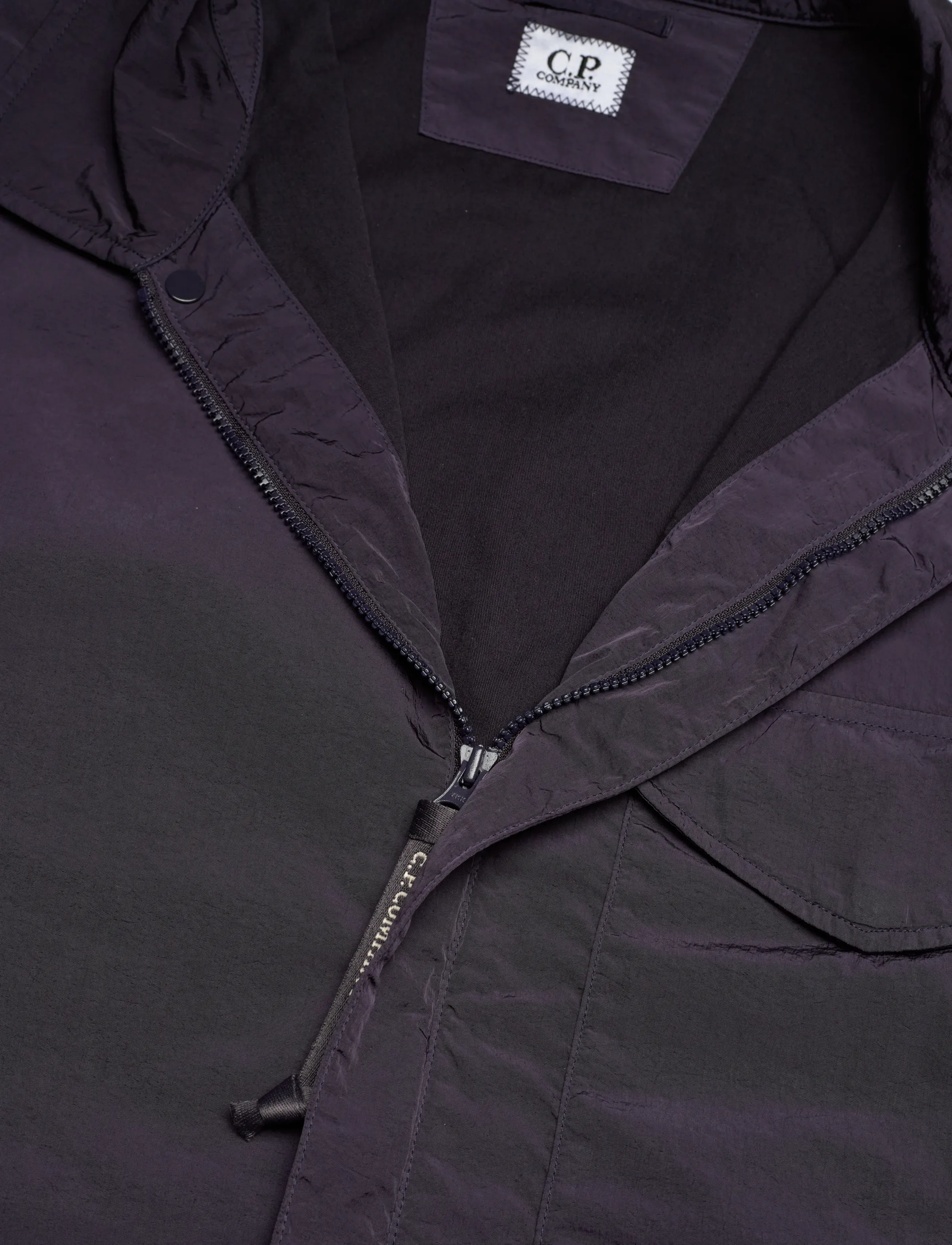 C.P. Company - CHROME-R LENS OVERSHIRT - forårsjakker - nightshade - 2