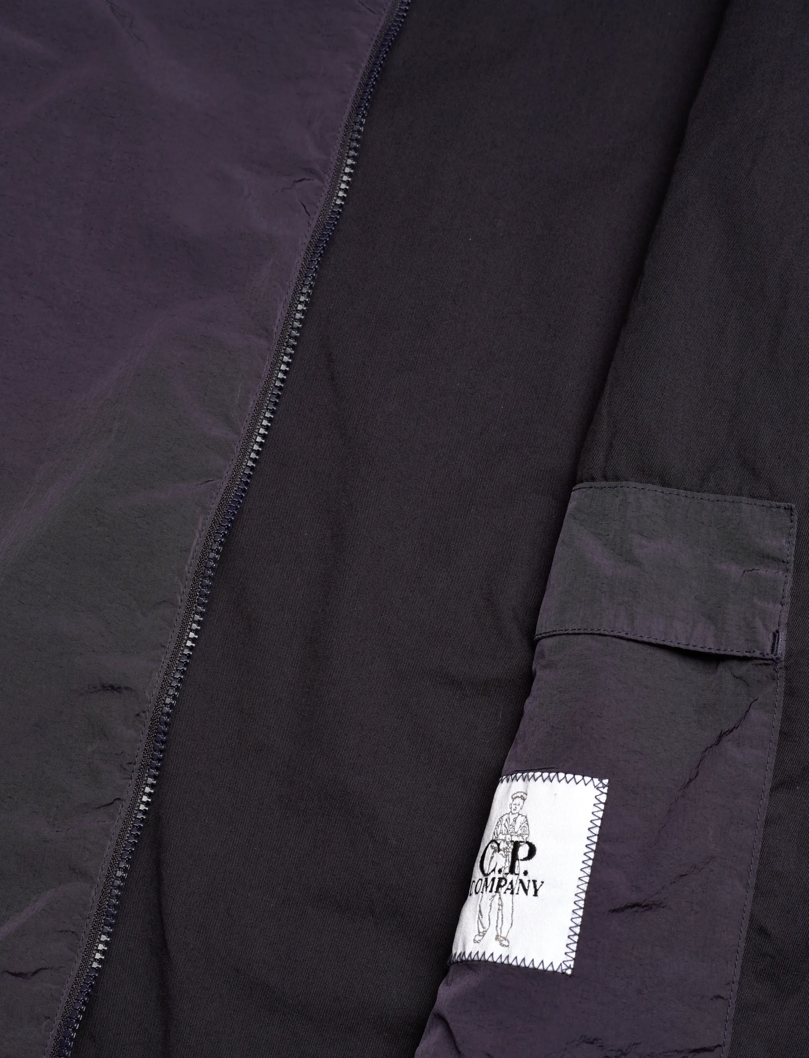 C.P. Company - CHROME-R LENS OVERSHIRT - forårsjakker - nightshade - 3